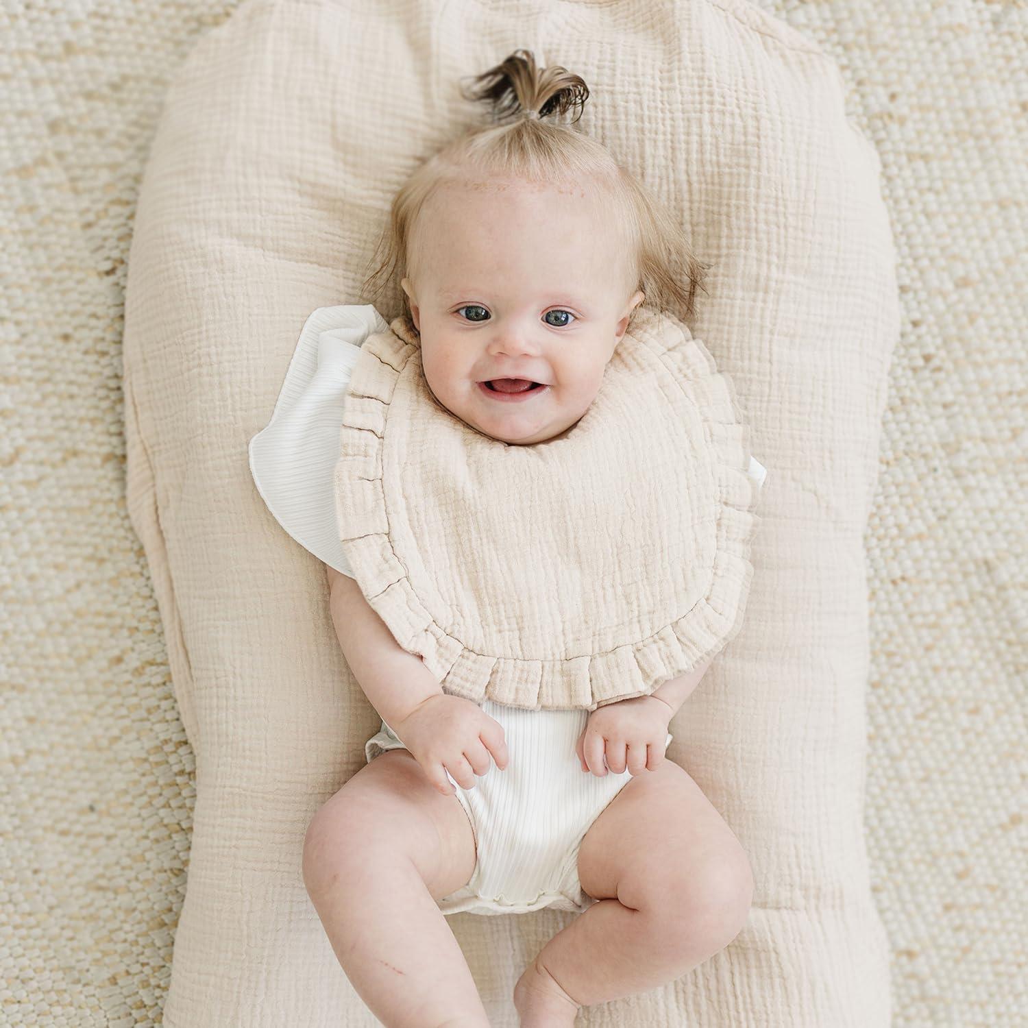 Set de 8 Baberos de Muselina MairMore para Bebés Unisex