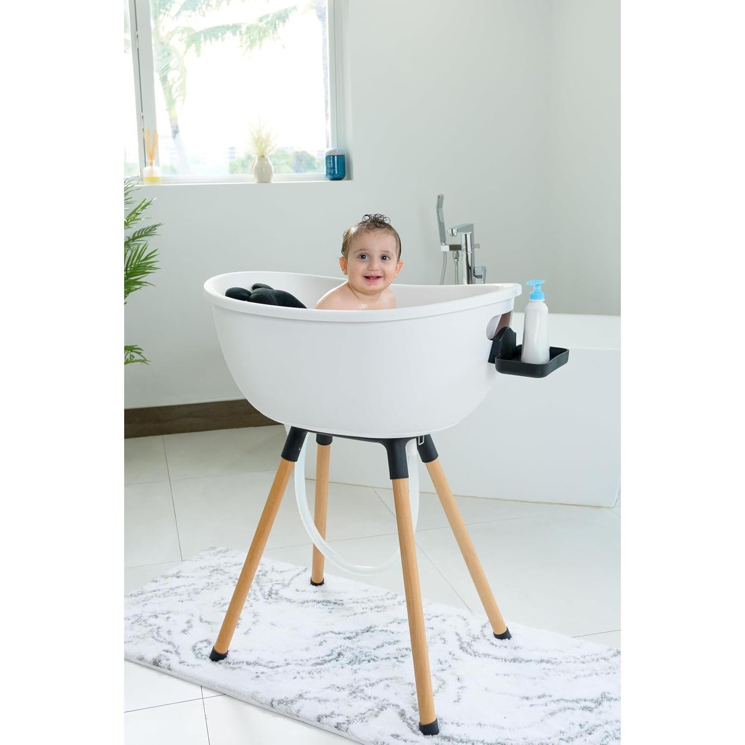 Bañera de Bebé Babu Bath - Lujo Ergonómico 3 Etapas