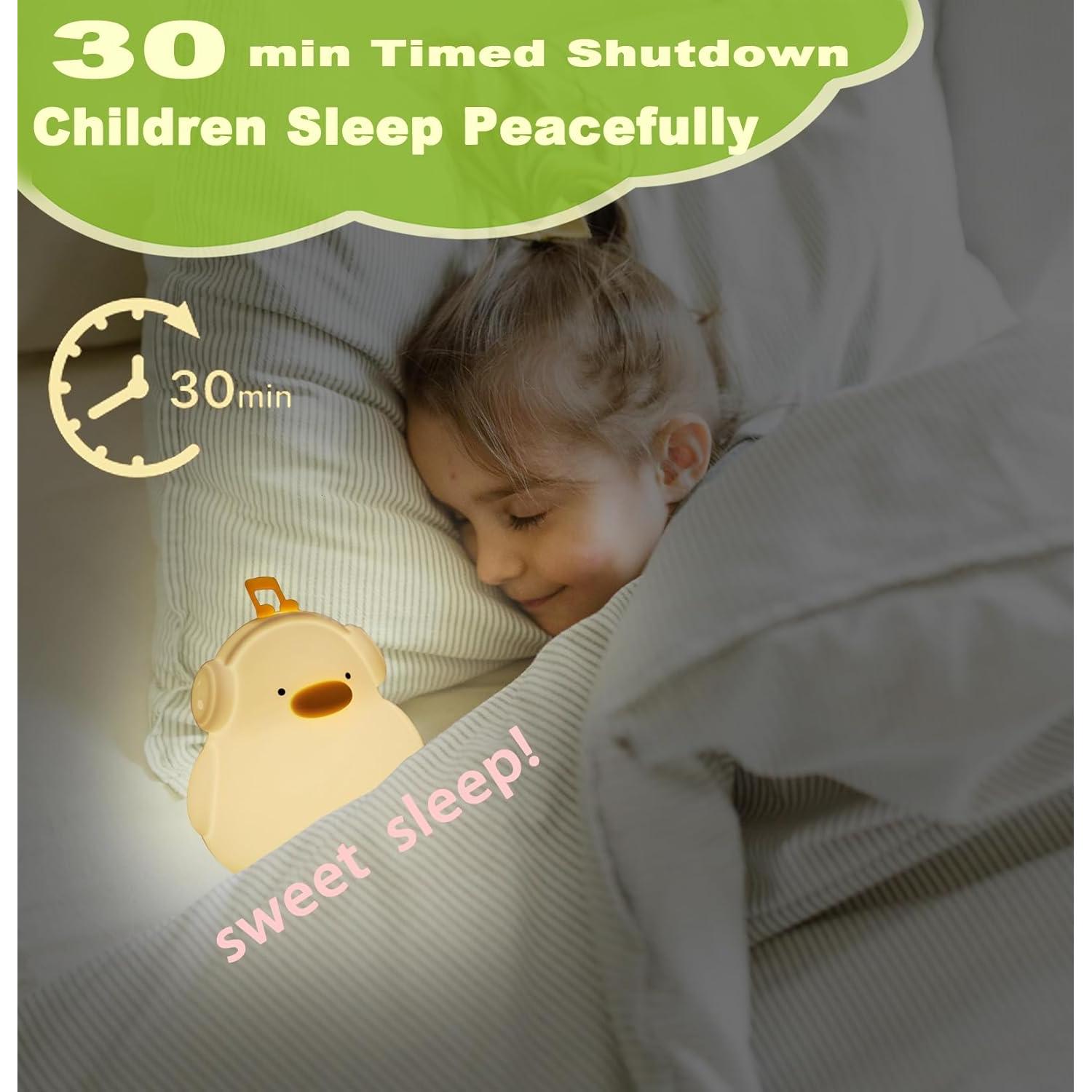 Lámpara Nocturna de Pato Squishy LED Dreaming My Dream