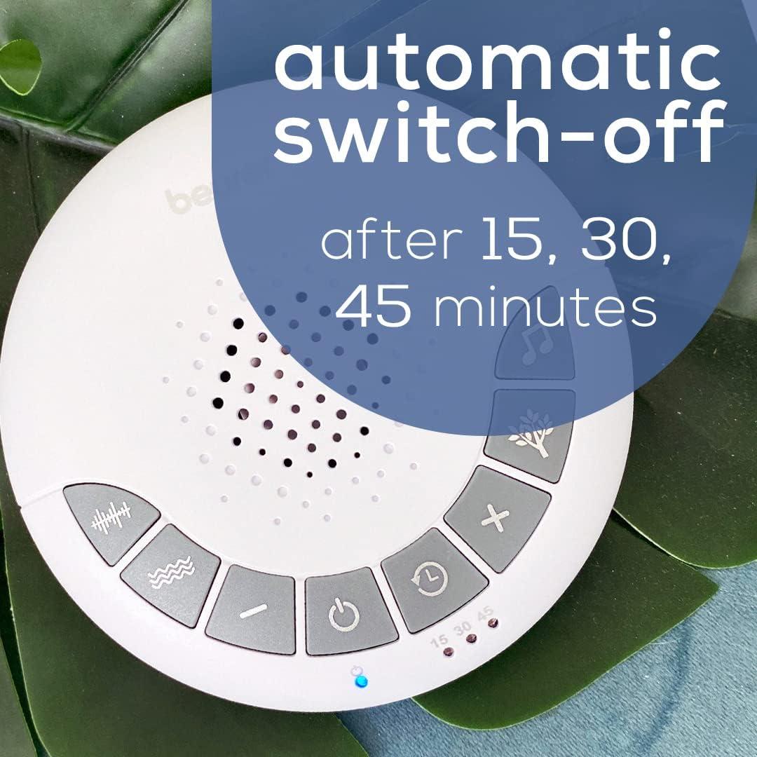 Máquina de Ruido Blanco Beurer SL15 con 4 Sonidos Relajantes