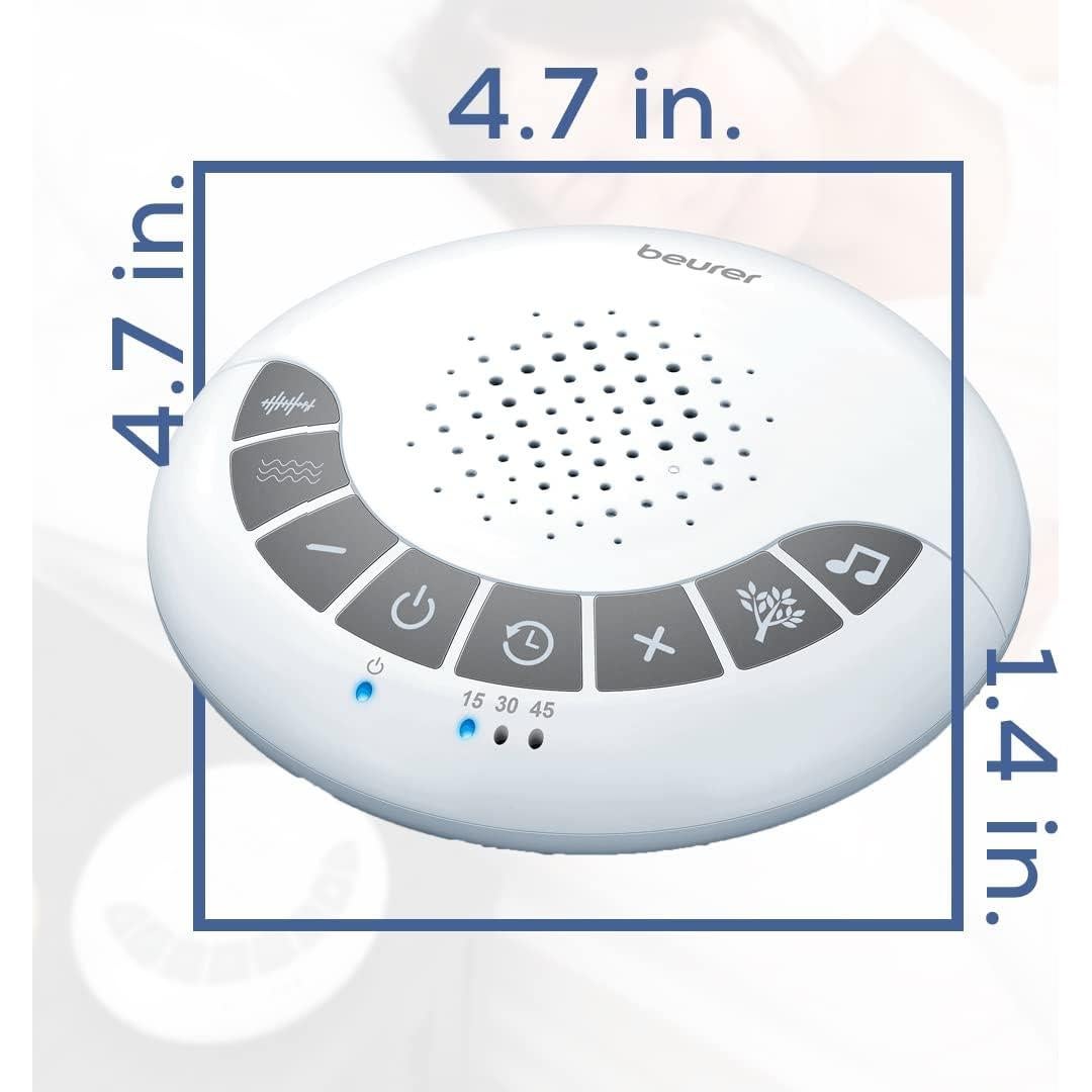 Máquina de Ruido Blanco Beurer SL15 con 4 Sonidos Relajantes