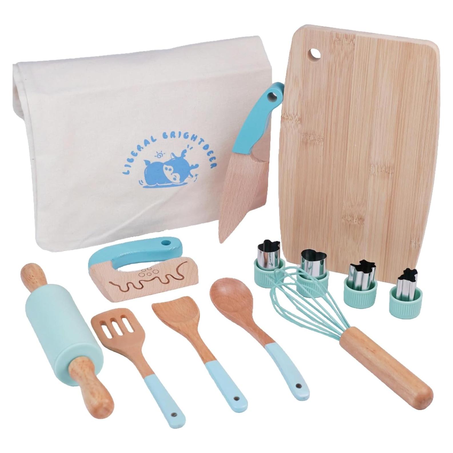 Juego de Cuchillos Seguros para Niños Liberal Brightdeer 13 PCS