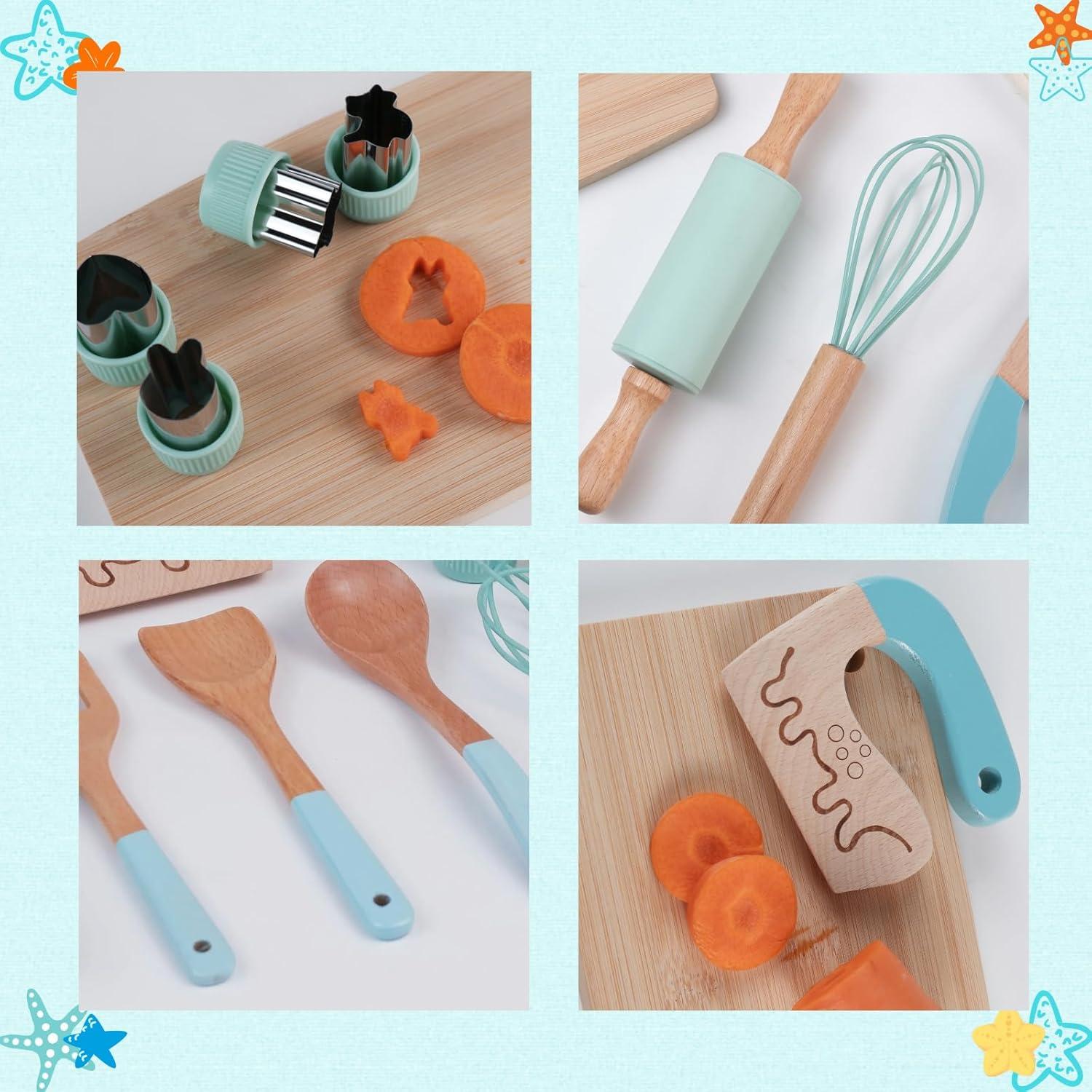 Juego de Cuchillos Seguros para Niños Liberal Brightdeer 13 PCS