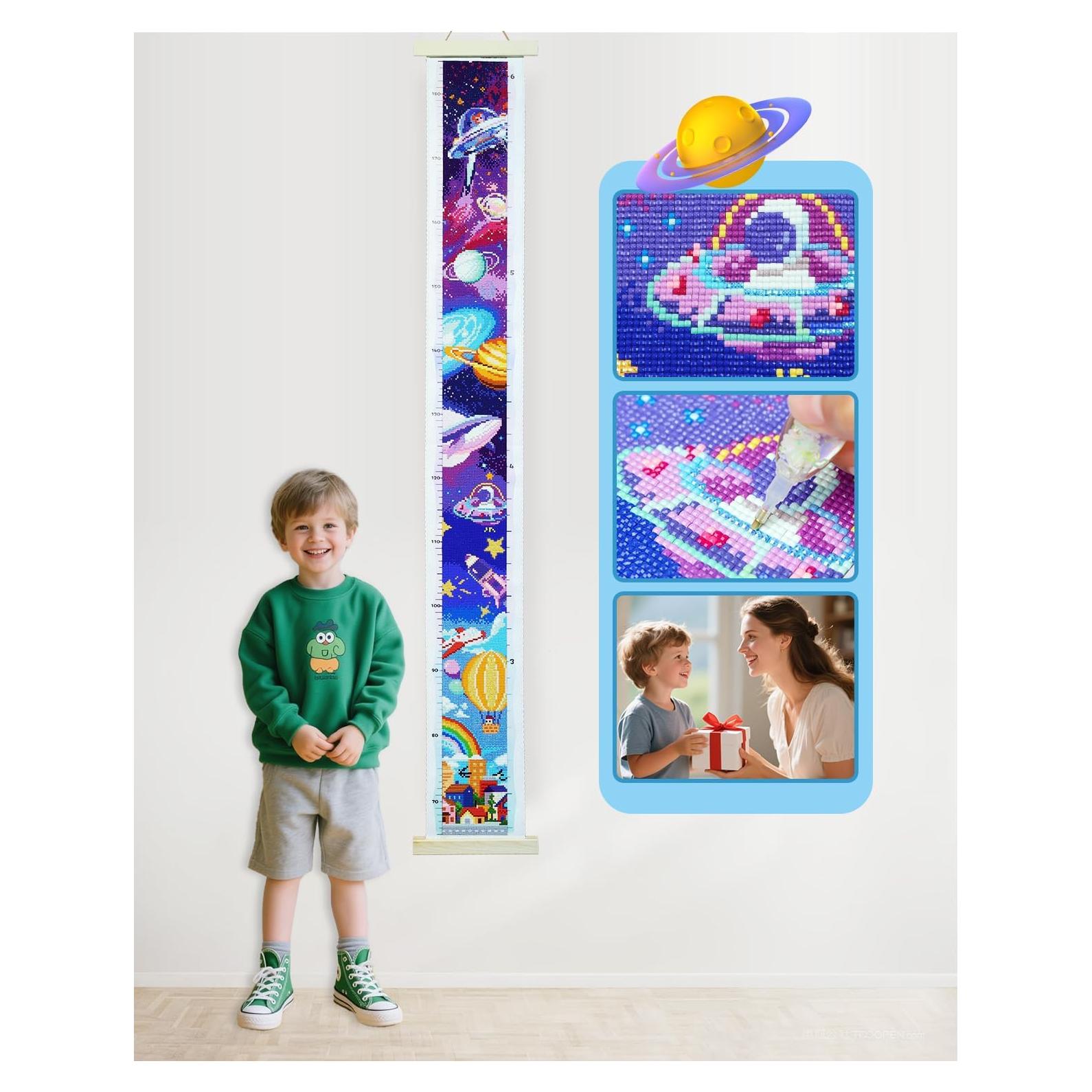 Kit de Pintura de Diamante 5D ForeverYoung Gráfico de Crecimiento 120x10cm