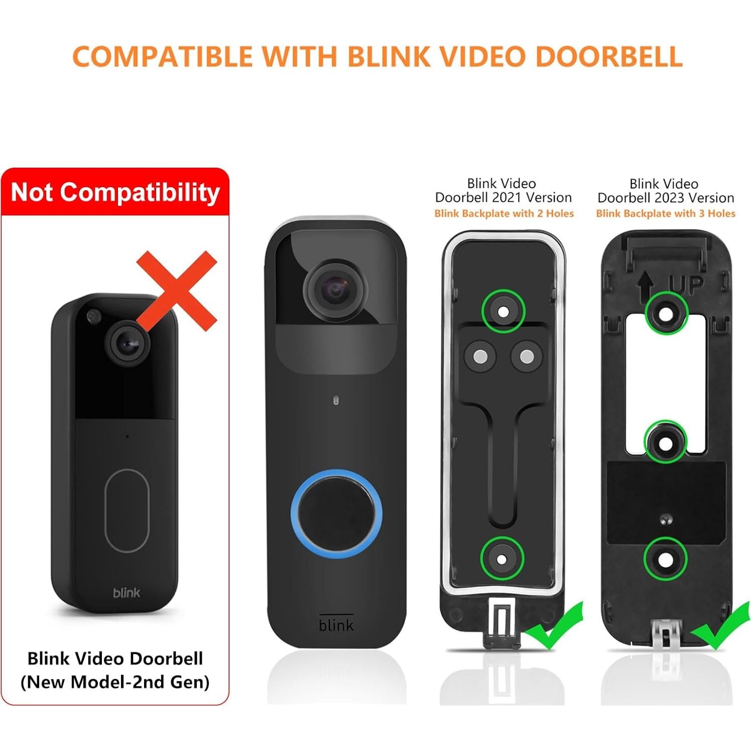 Cable de Alimentación 2 en 1 Goldtime para Blink Video Doorbell 5m