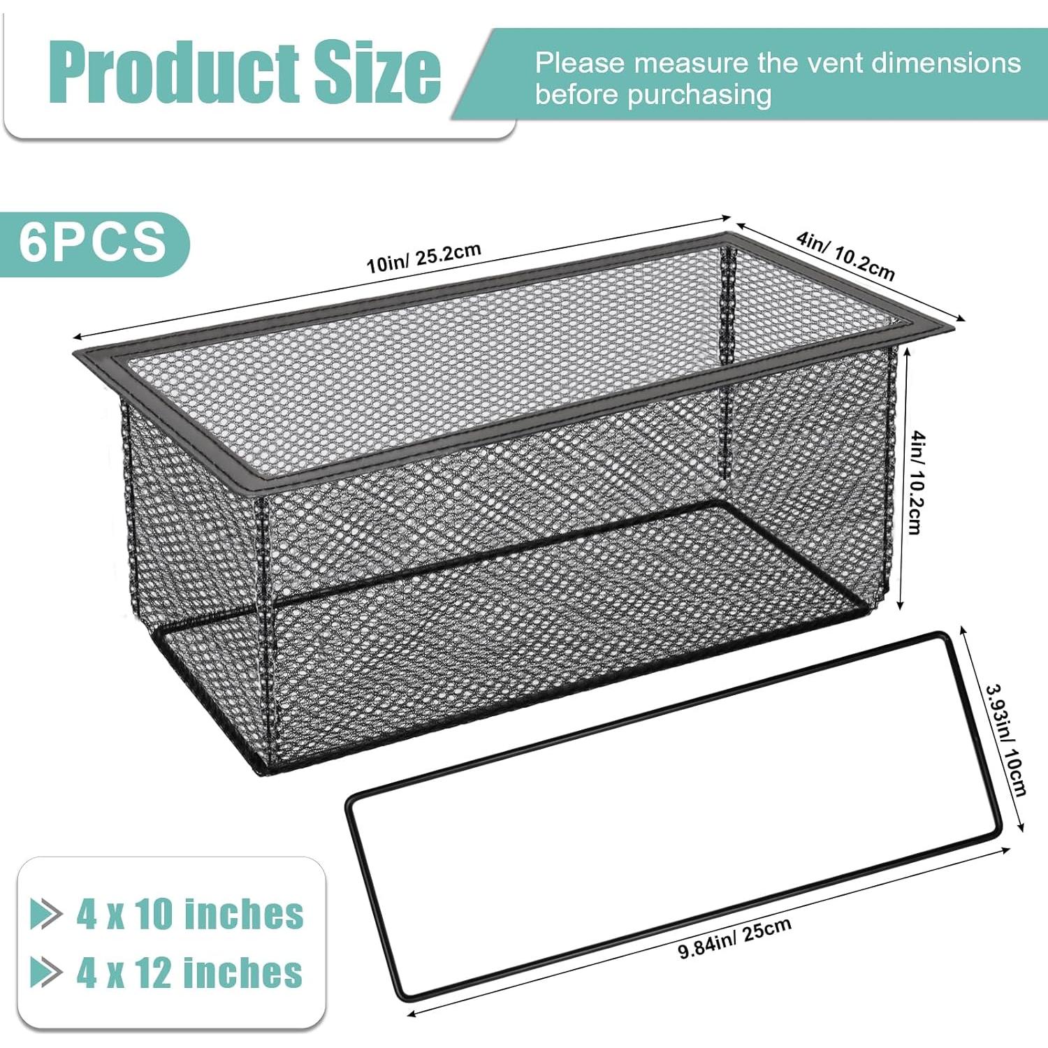 Cubierta de Registro de Piso 6 Piezas AngleKai 10x25.4 cm