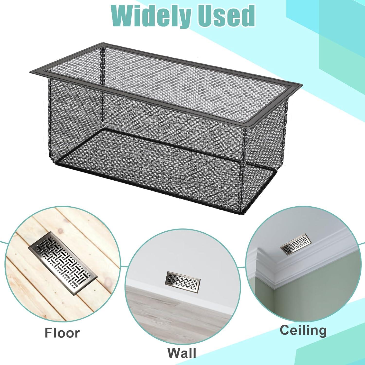 Cubierta de Registro de Piso 6 Piezas AngleKai 10x25.4 cm