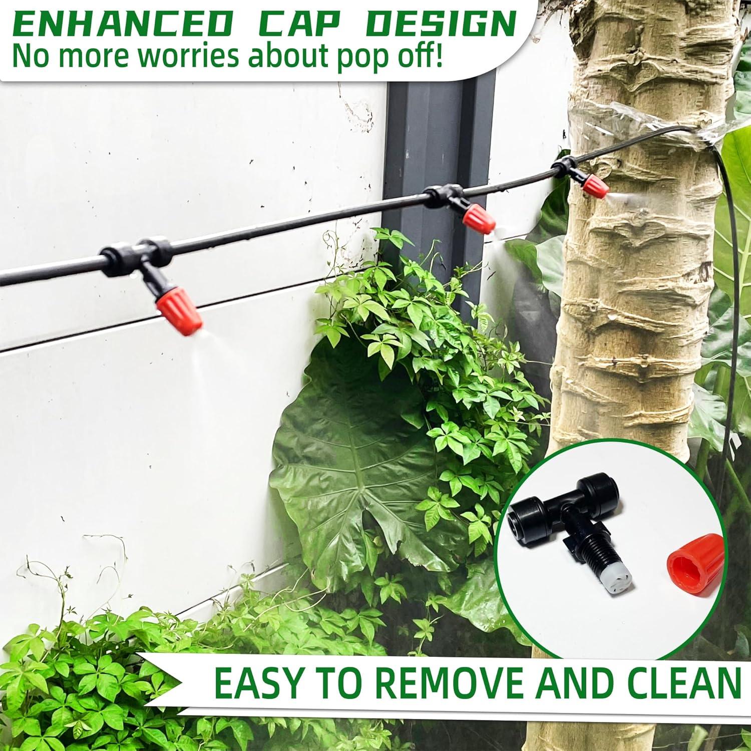 20 Emisores de Riego por Goteo Spalolen Ajustables 1/4"