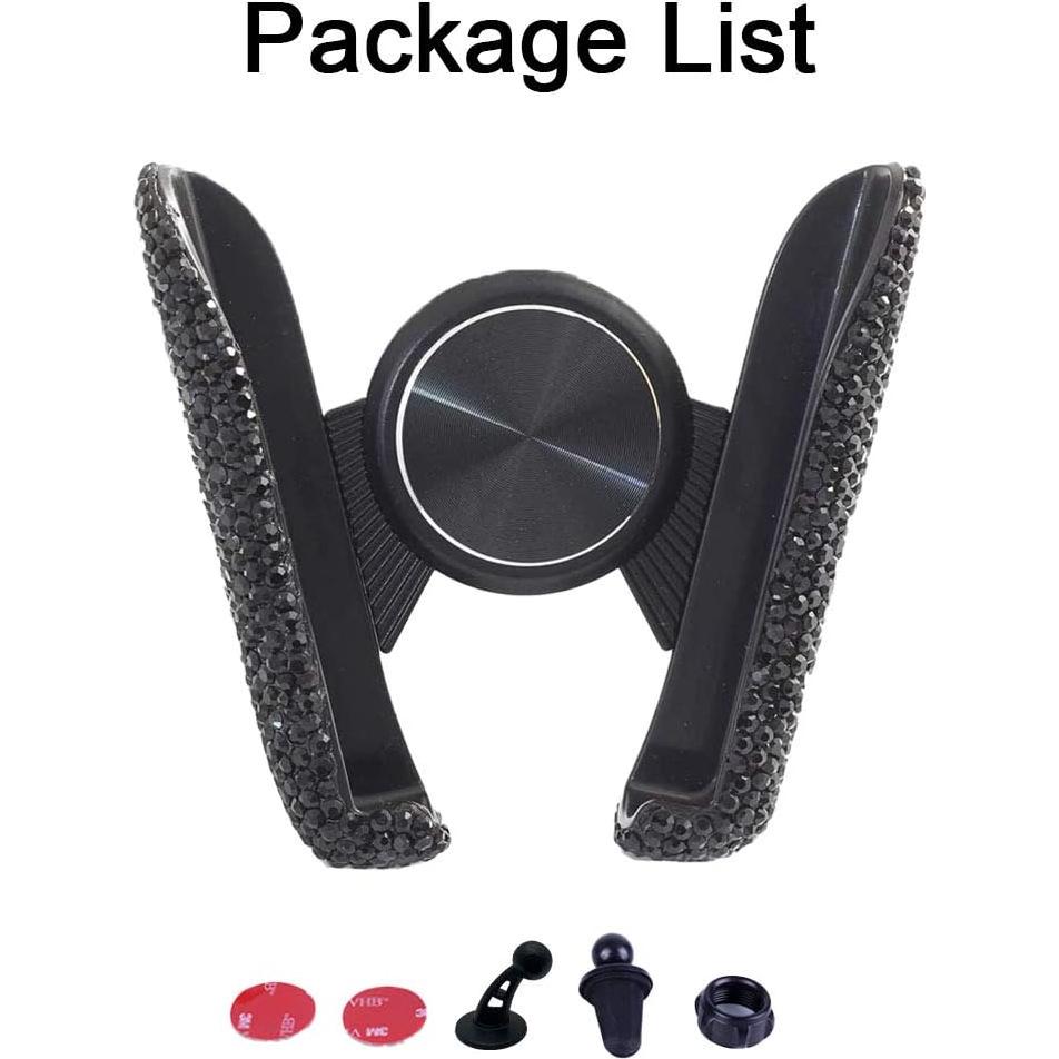 Soporte de Teléfono para Coche SUNCARACCL Mini 360° Ajustable