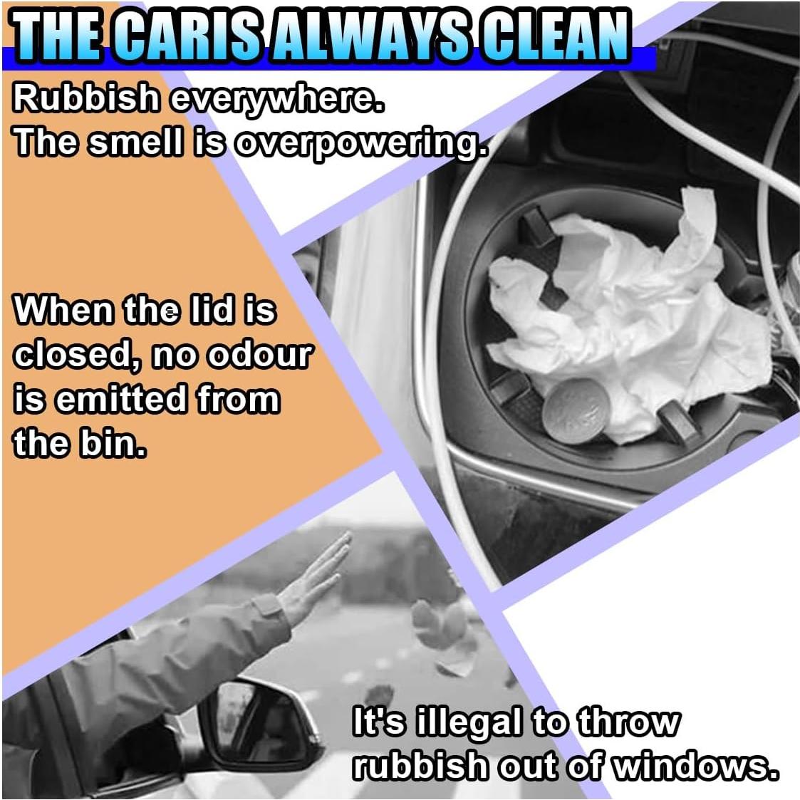 Bote de Basura para Auto GAOLAOSY a Prueba de Fugas 850ml