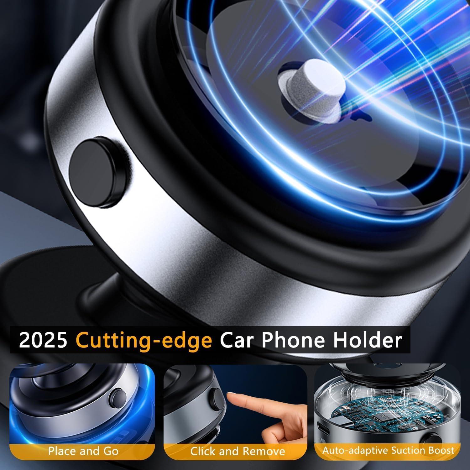 Cargador de coche MagSafe 15W Jkoailiwi con soporte 360°