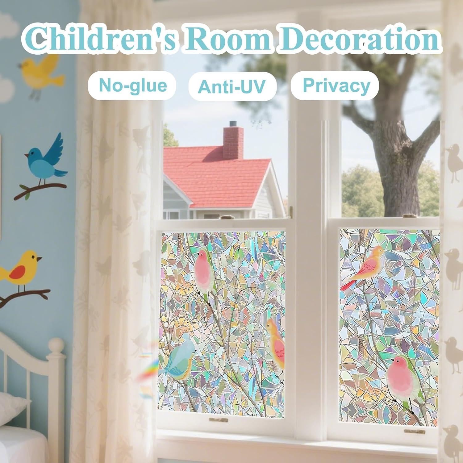 Película de Privacidad para Ventanas Maimegatt 45x100 cm Pájaro