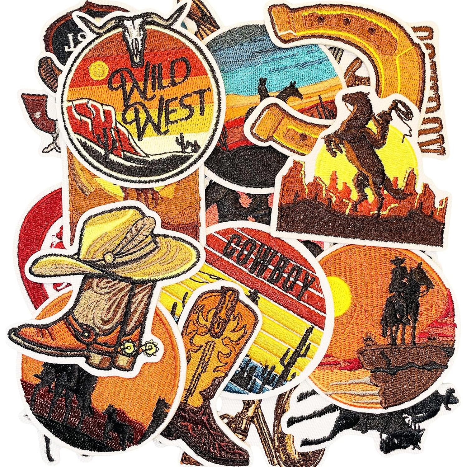 Parche de Vaquero Jongdari para Planchar - 20 Piezas