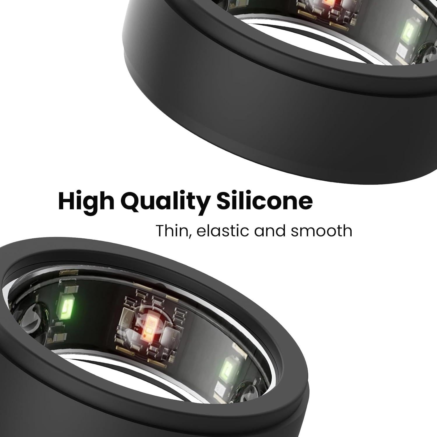 Funda Protectora Silicona FitTurn para Oura Ring Gen 4/3 - 2 Pack
