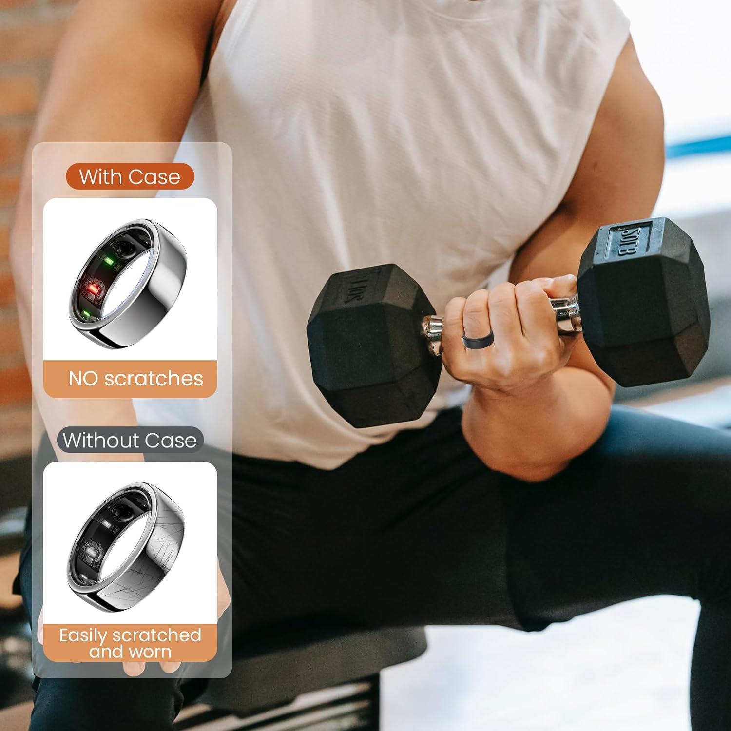 Funda Protectora Silicona FitTurn para Oura Ring Gen 4/3 - 2 Pack