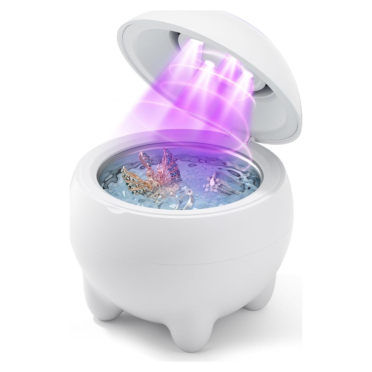 Limpiador Ultrasónico de Joyas JOYHOOD 45KHz Acero Inoxidable