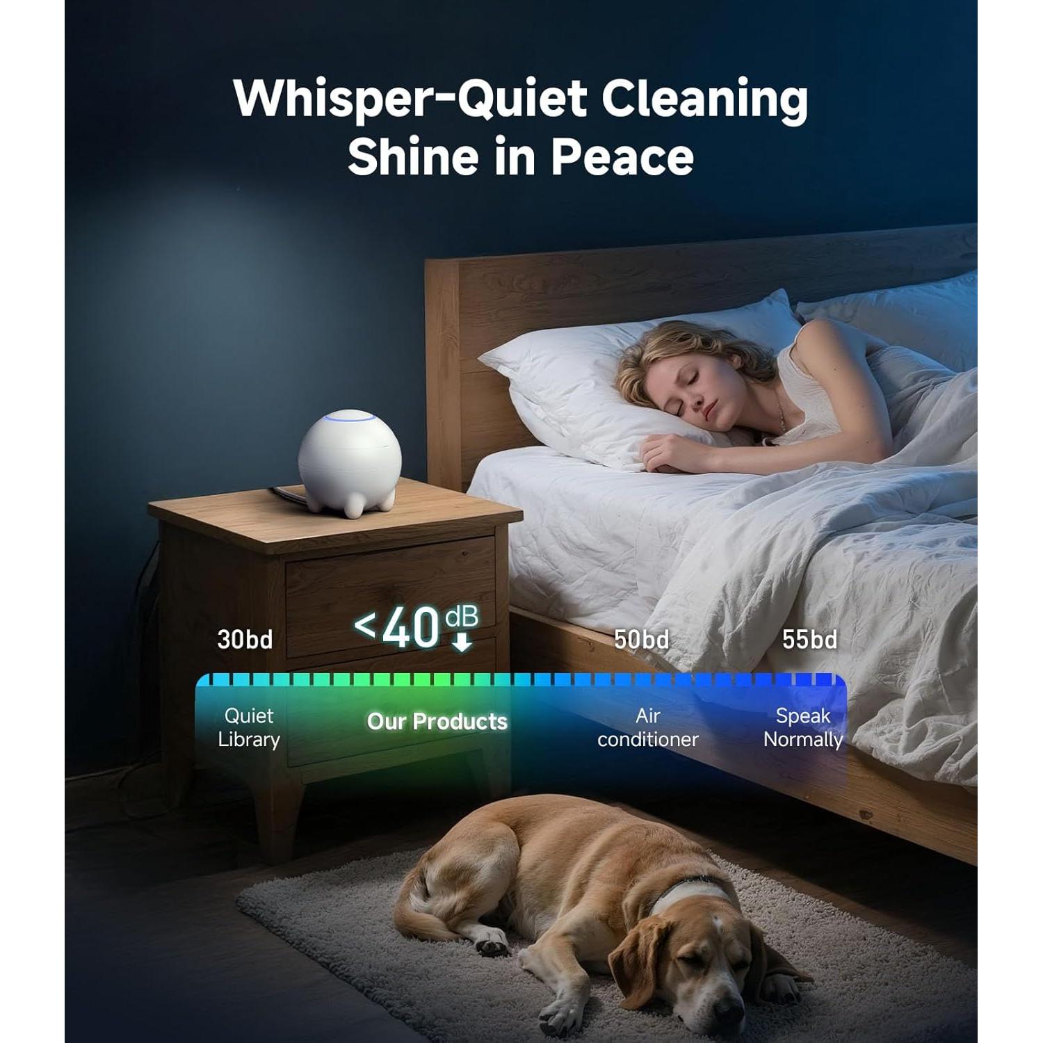 Limpiador Ultrasónico de Joyas JOYHOOD 45KHz Acero Inoxidable