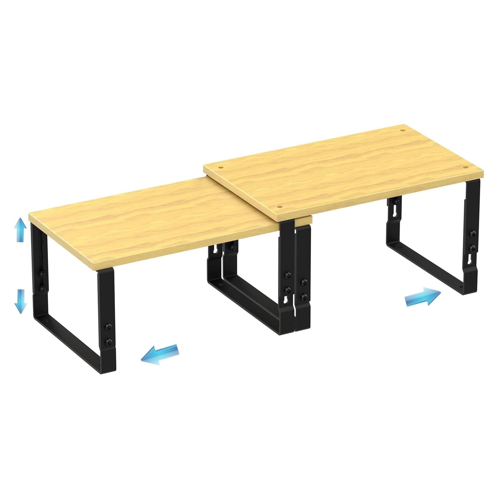 Estantes Organizadores de Cocina Zilvando Ajustables 2 Piezas