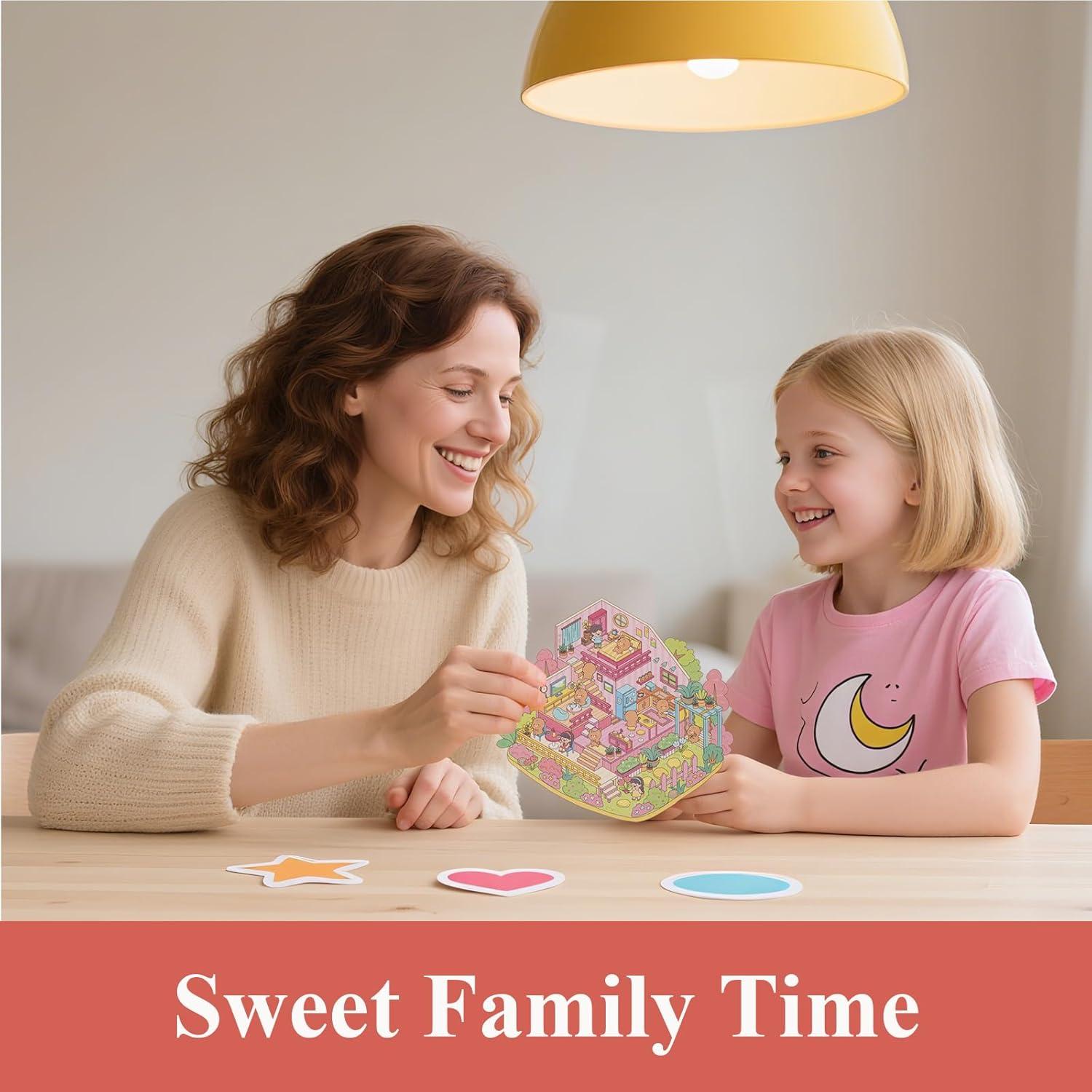 Kit de Stickers 3D DIY 4 Estaciones nianpin - Creatividad y Relajación