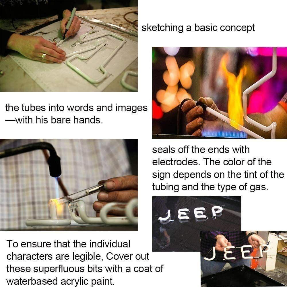 Luz de Neón Bitcoin MeiLi 61x51 cm Hecha a Mano