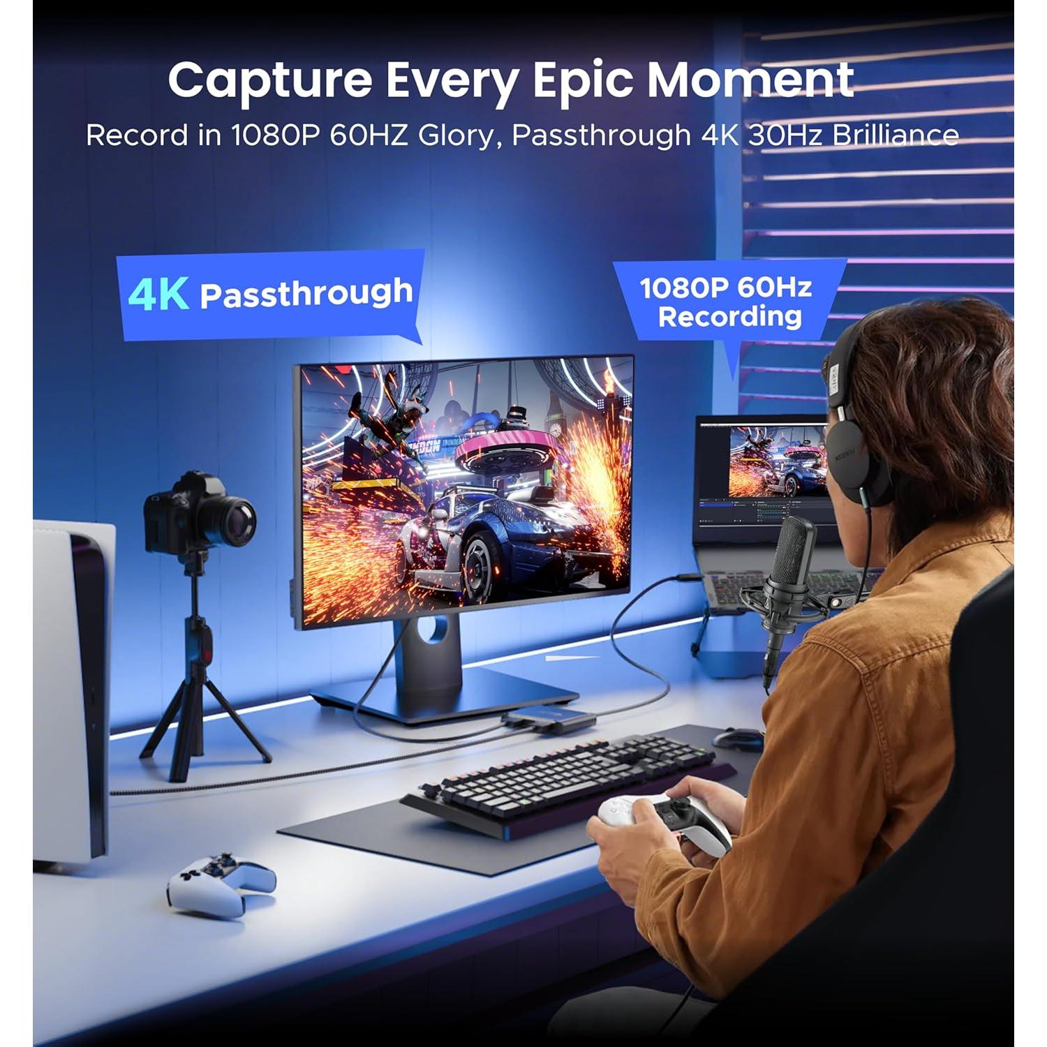 Tarjeta de Captura HDMI USB 3.0 ByteWave AV-CC07 1080P60