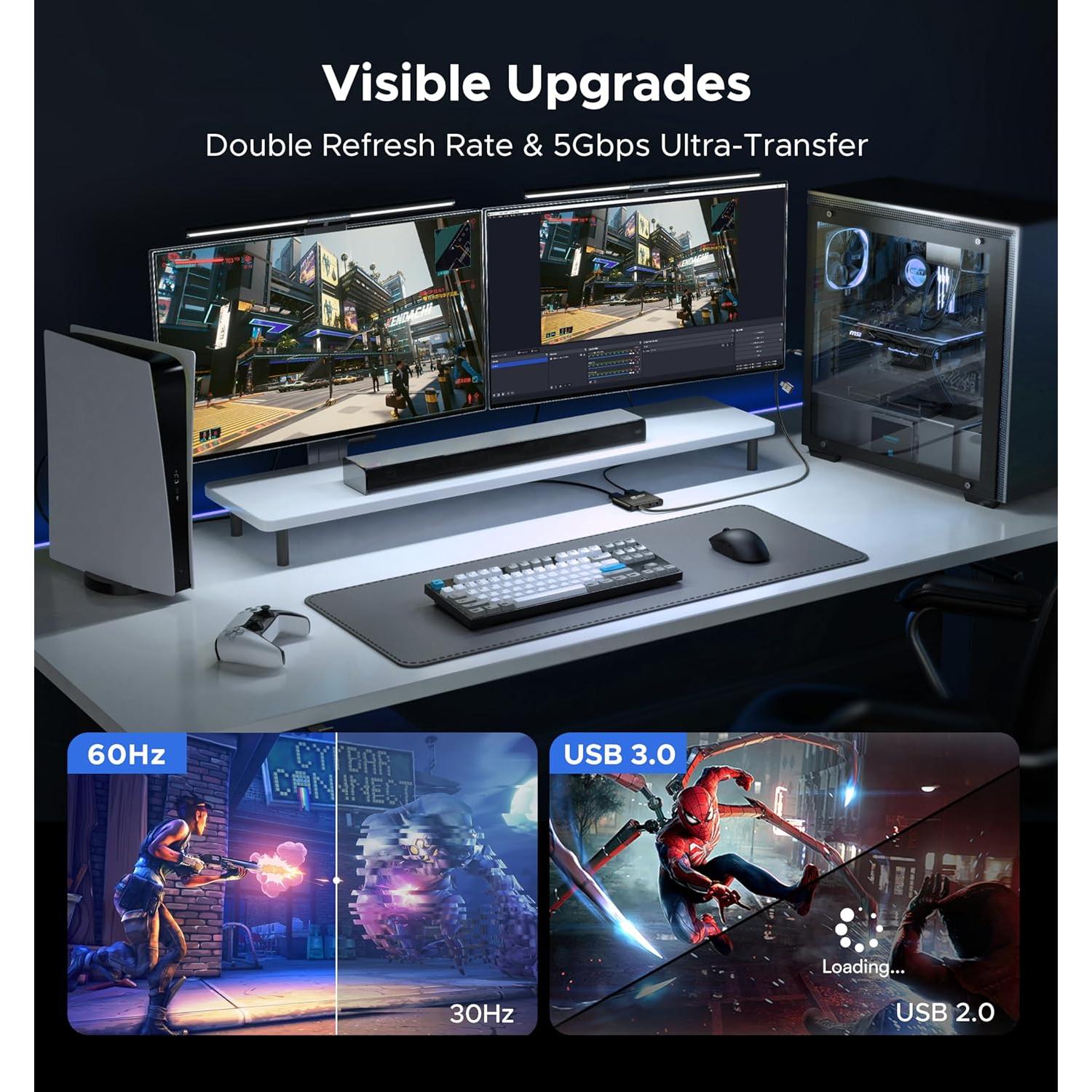 Tarjeta de Captura HDMI USB 3.0 ByteWave AV-CC07 1080P60