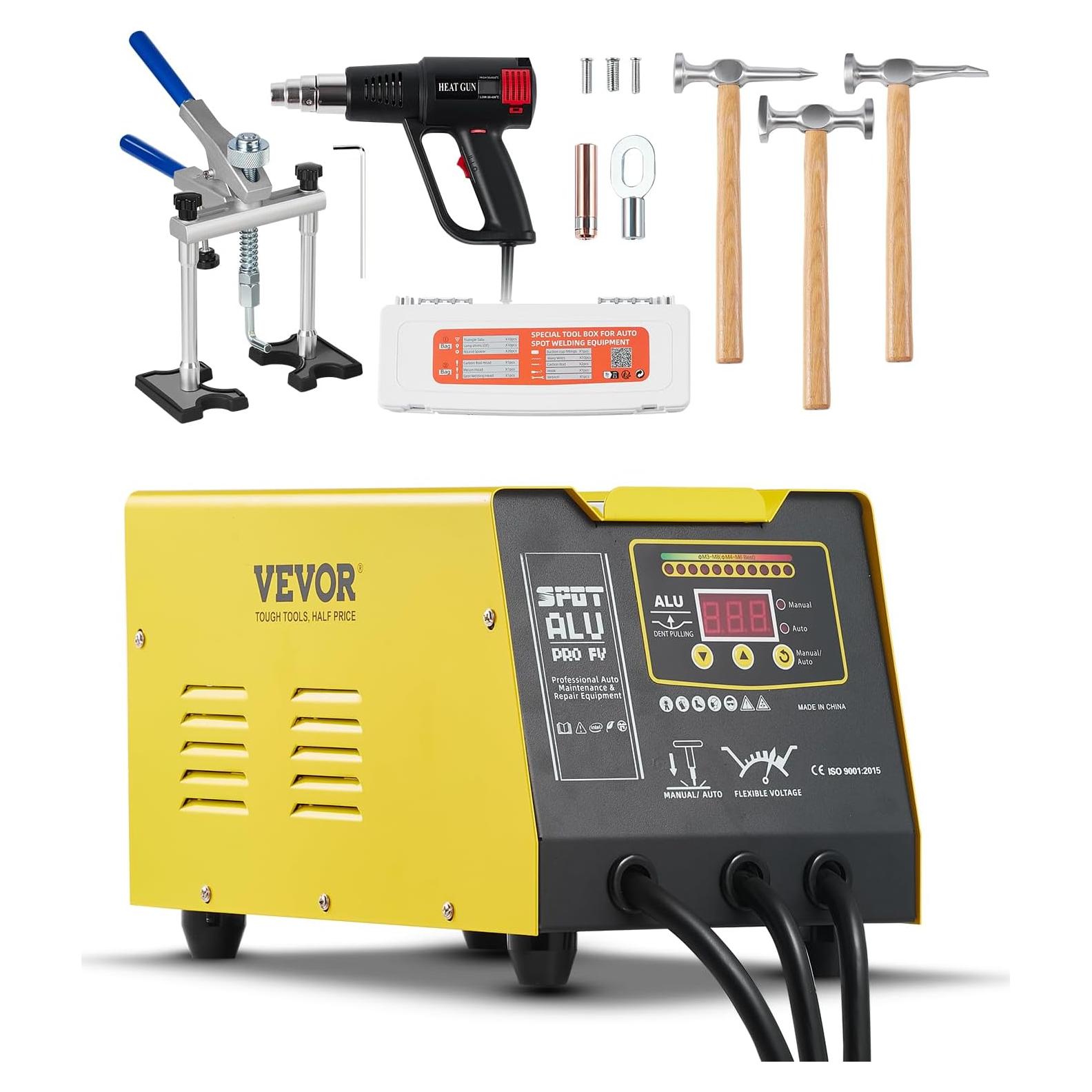 Extractor de Abolladuras VEVOR 300W con Pistola de Calor