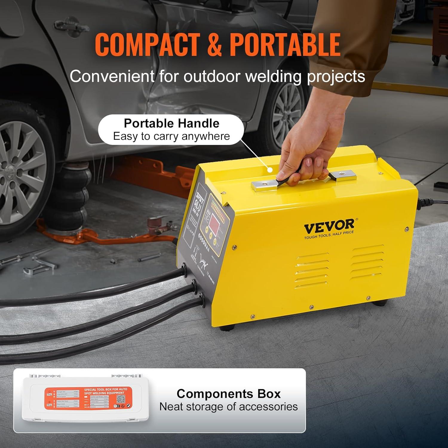 Extractor de Abolladuras VEVOR 300W con Pistola de Calor