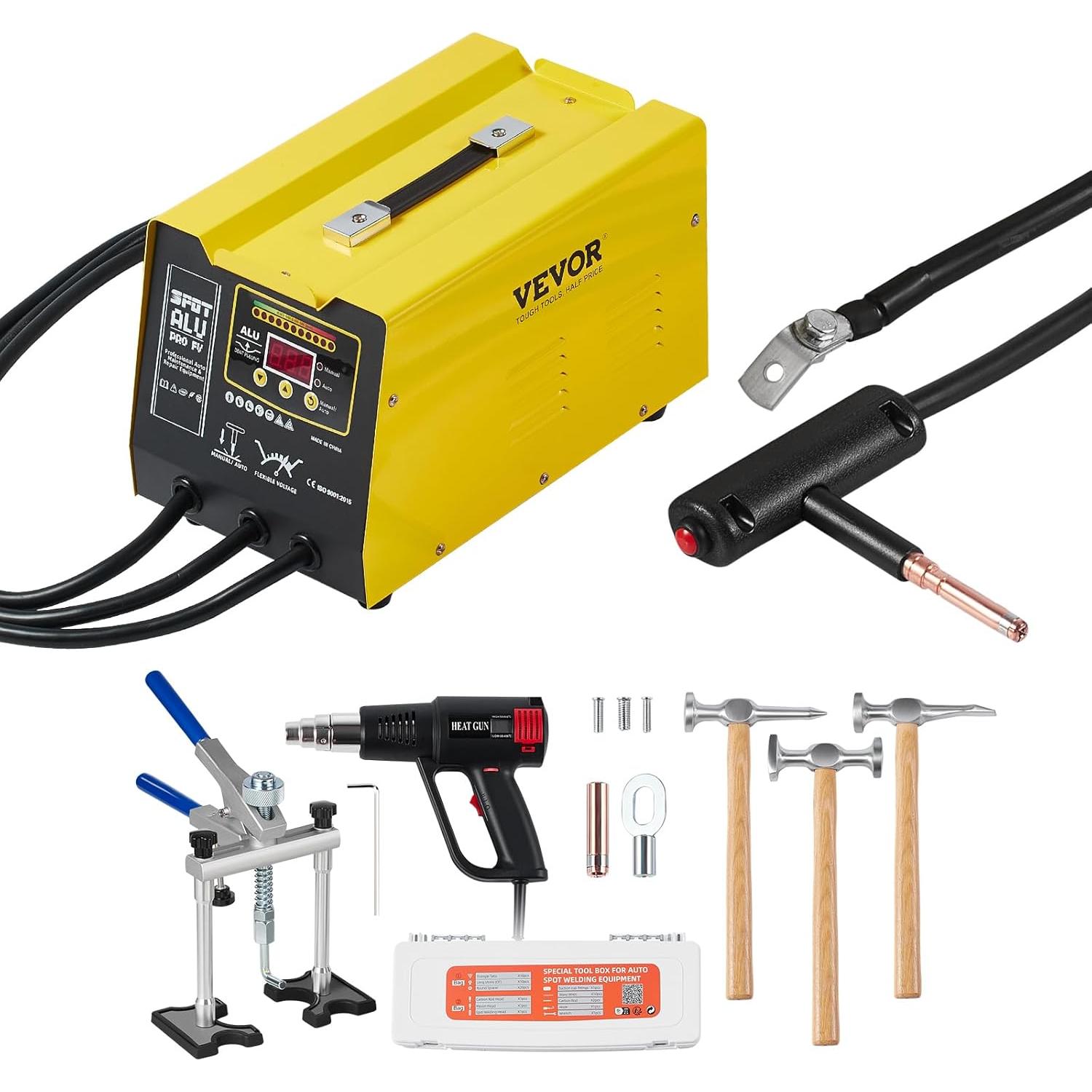 Extractor de Abolladuras VEVOR 300W con Pistola de Calor