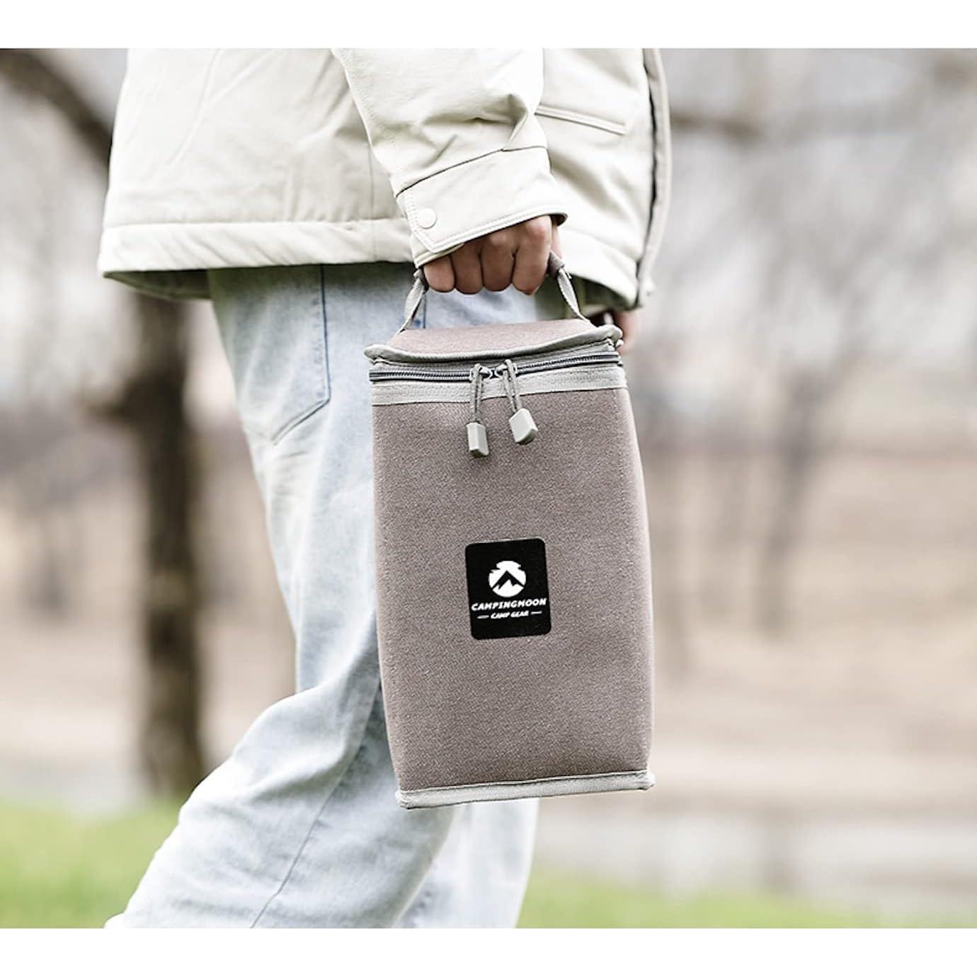 Funda de Almacenamiento Campingmoon para Linternas T-8/T-9 28 cm