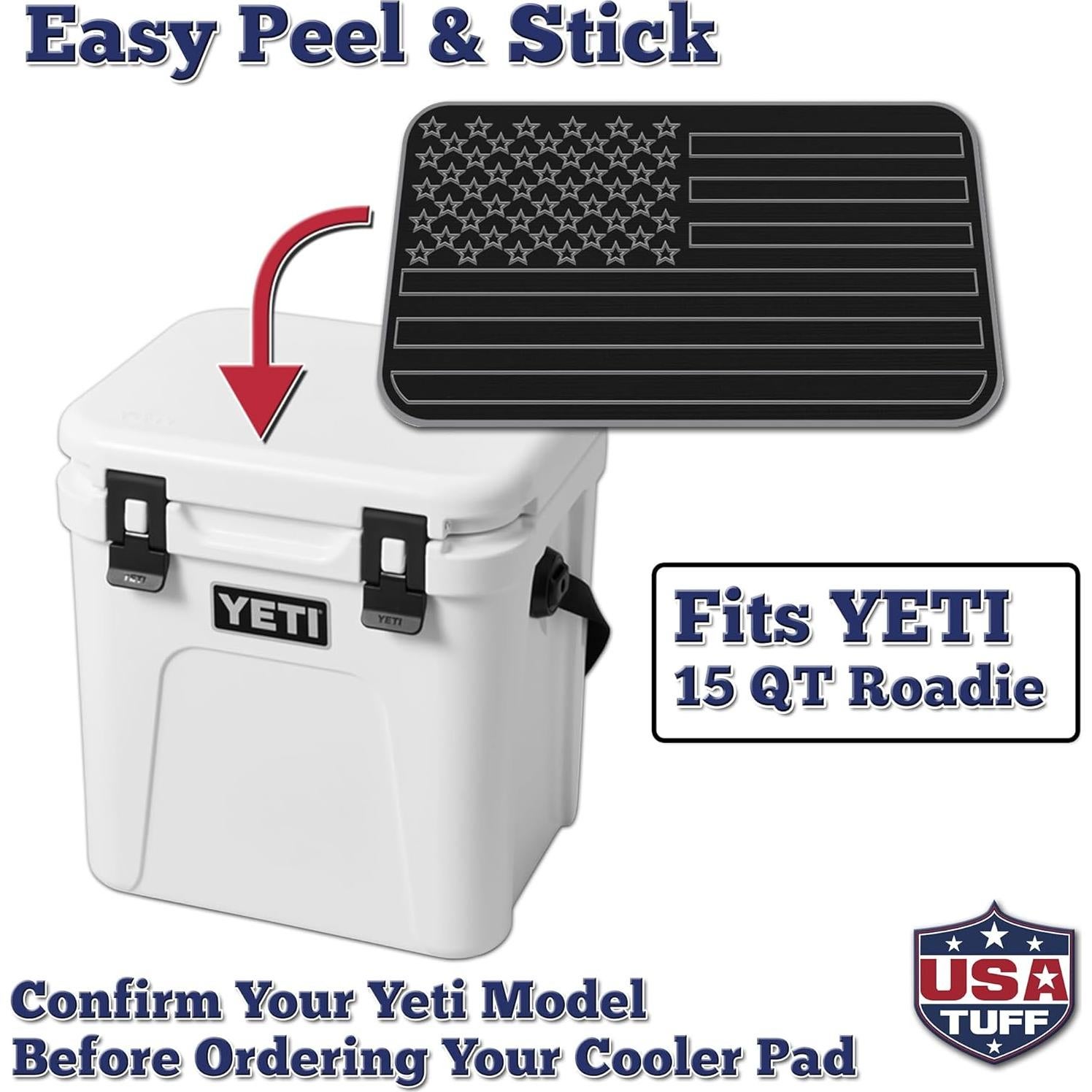 Pad Antideslizante SeaDek para Enfriador YETI 15qt - Bandera EE. UU.
