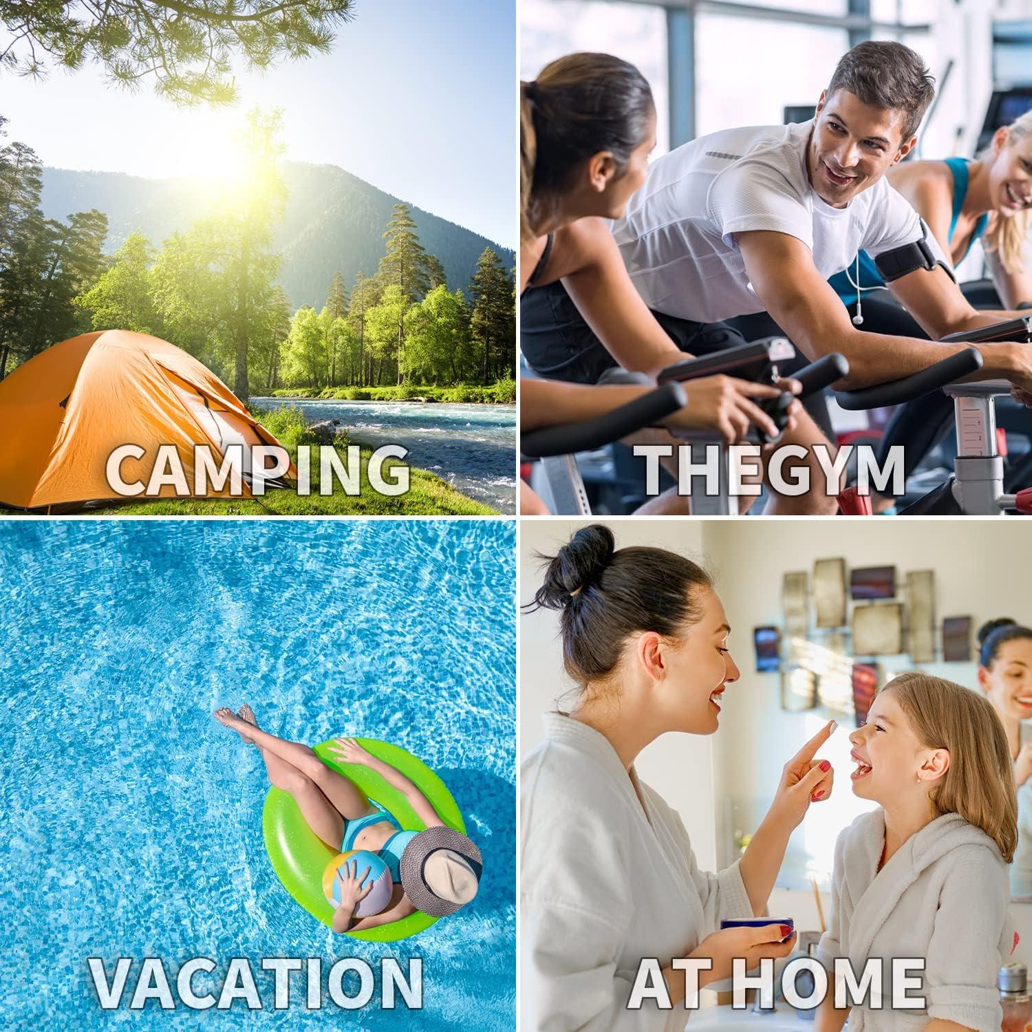 Bolsa de Aseo Colgante Della Gao Negra 62x22x10 cm