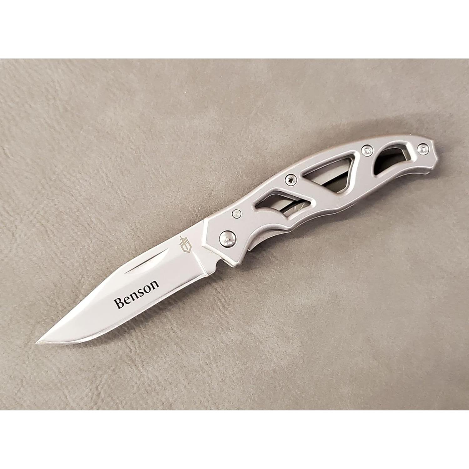 Cuchillo de bolsillo Gerber Paraframe Mini personalizable 13.34 cm