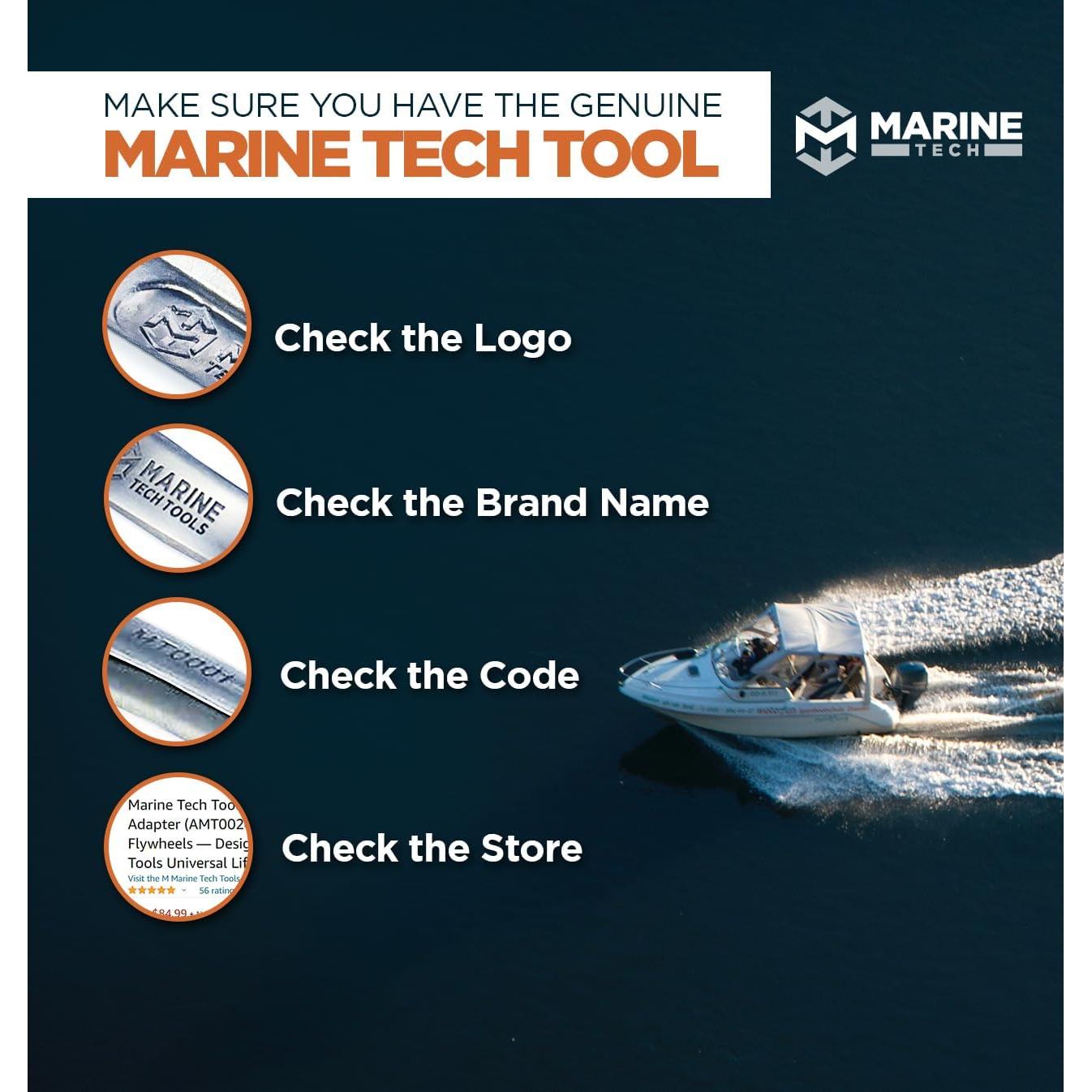 Extractor de Soporte de Dirección Marine Tech 33mm Compatible