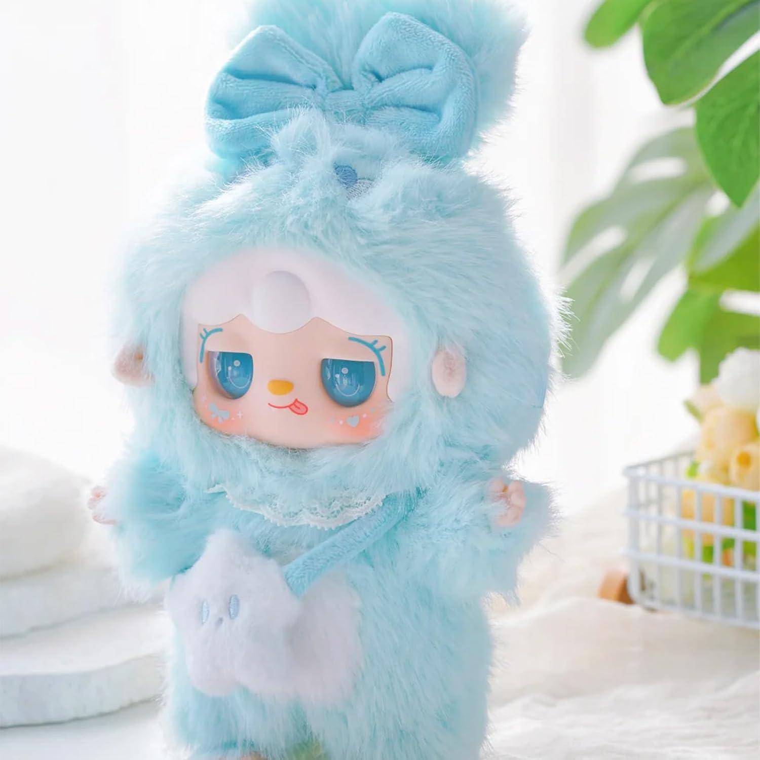 CALEMBOU Plush Blind Box, Kawaii Yooki Series Stuffed Blind Box Doll, Kawaii Mystery Vinyl Plush Toys Collectible for Birthday Gift (Yooki-WNXT-1pc)