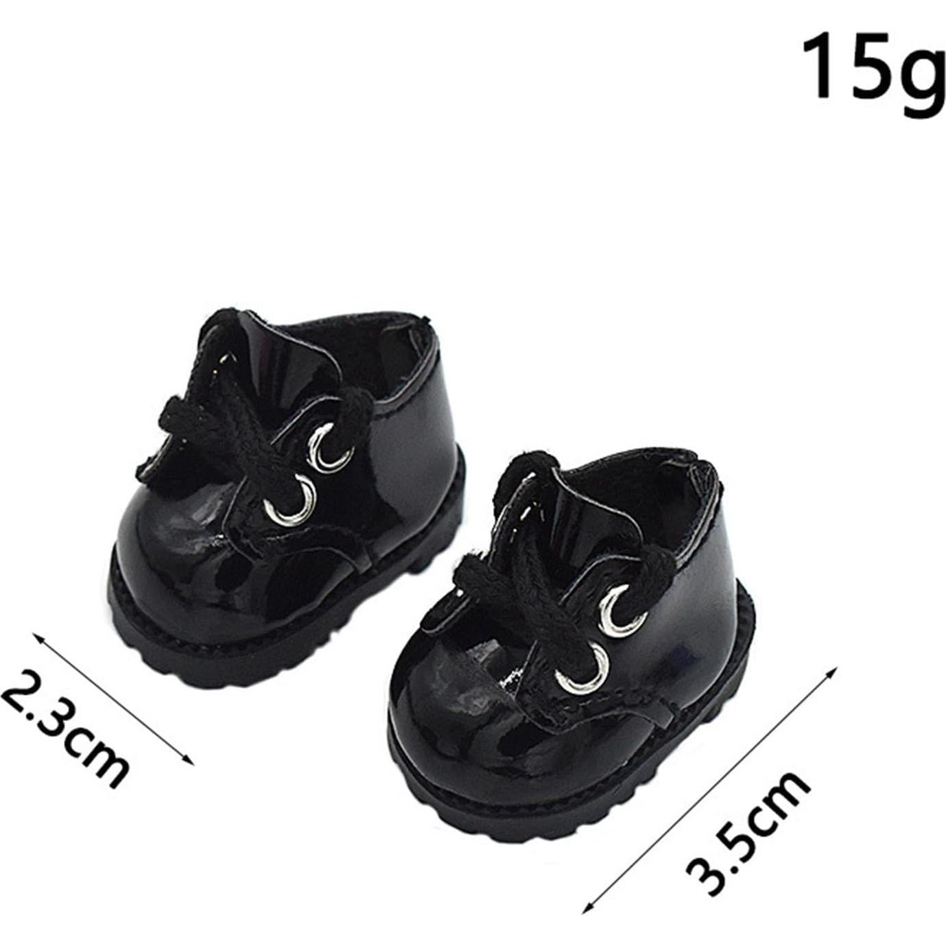 Juego de Accesorios para Muñecas QIXINGWISE 3 Piezas Negro