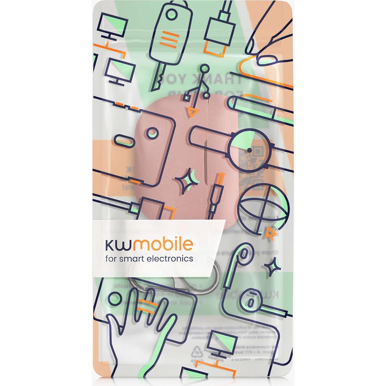 Funda de Silicona kwmobile para Jabra Elite 10/E10 - Patrón Relieve