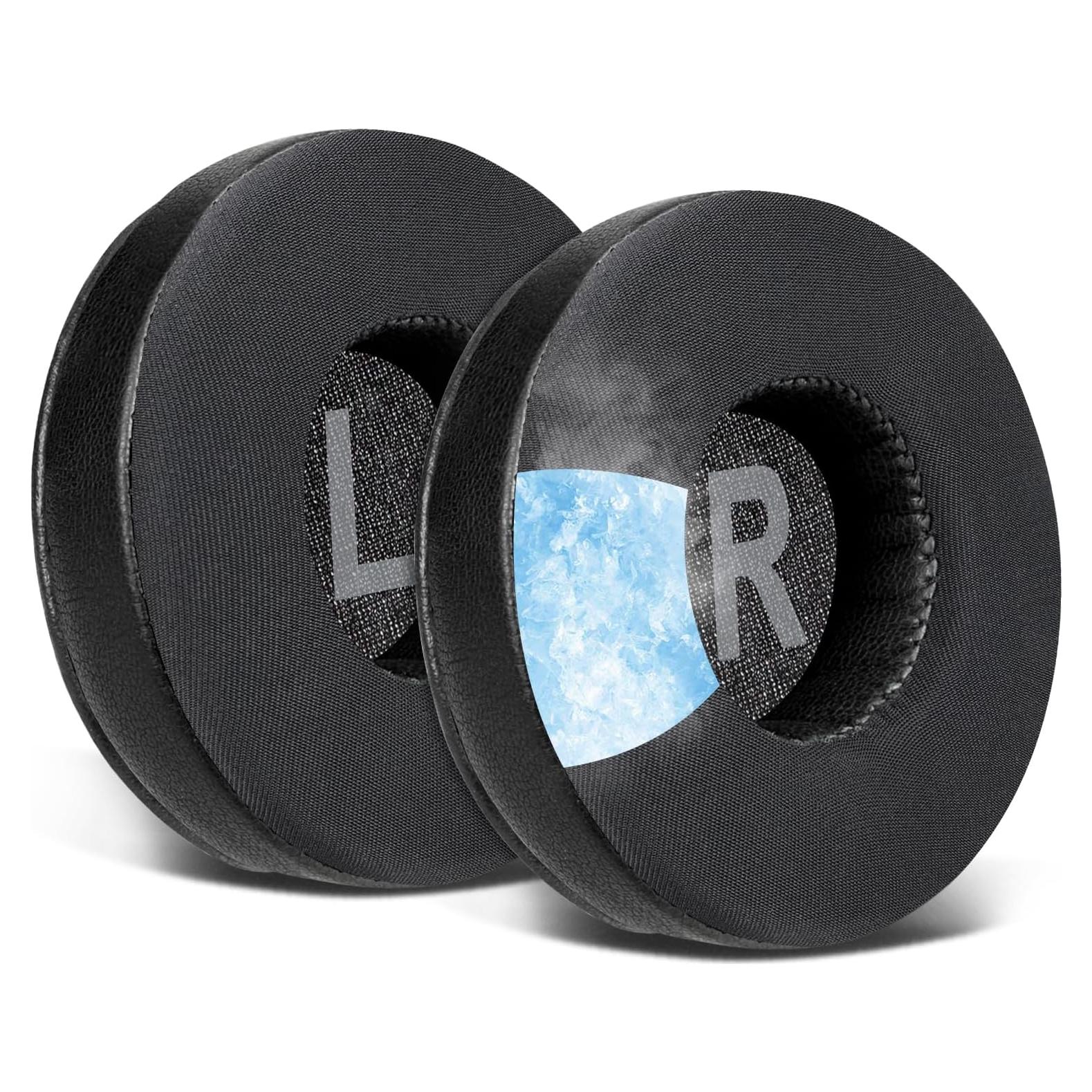 Almohadillas de Gel Refrigerante SOULWIT para Auriculares Skullcandy Cassette - Negro