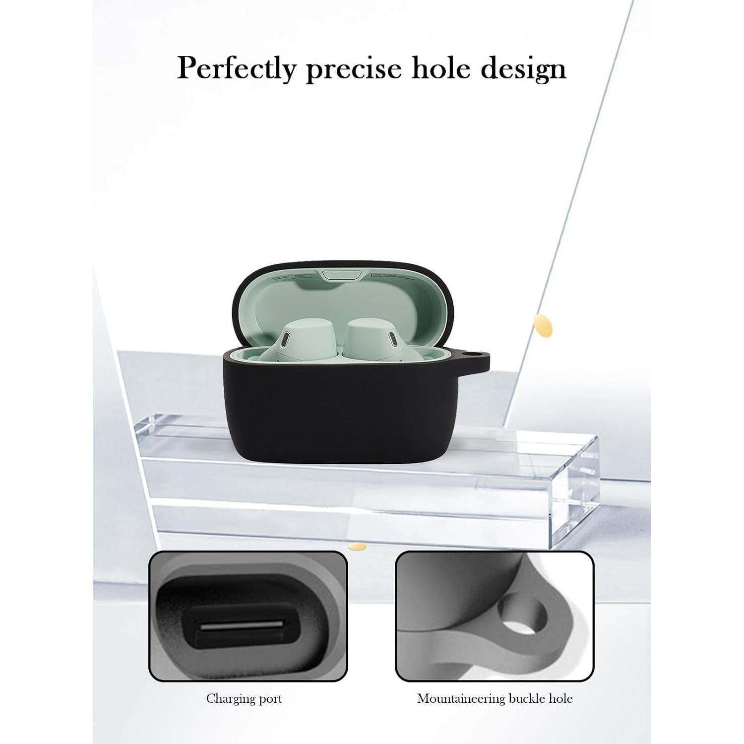 Funda Protectora BOVUGAC para Jabra Elite 4 Active - Silicona