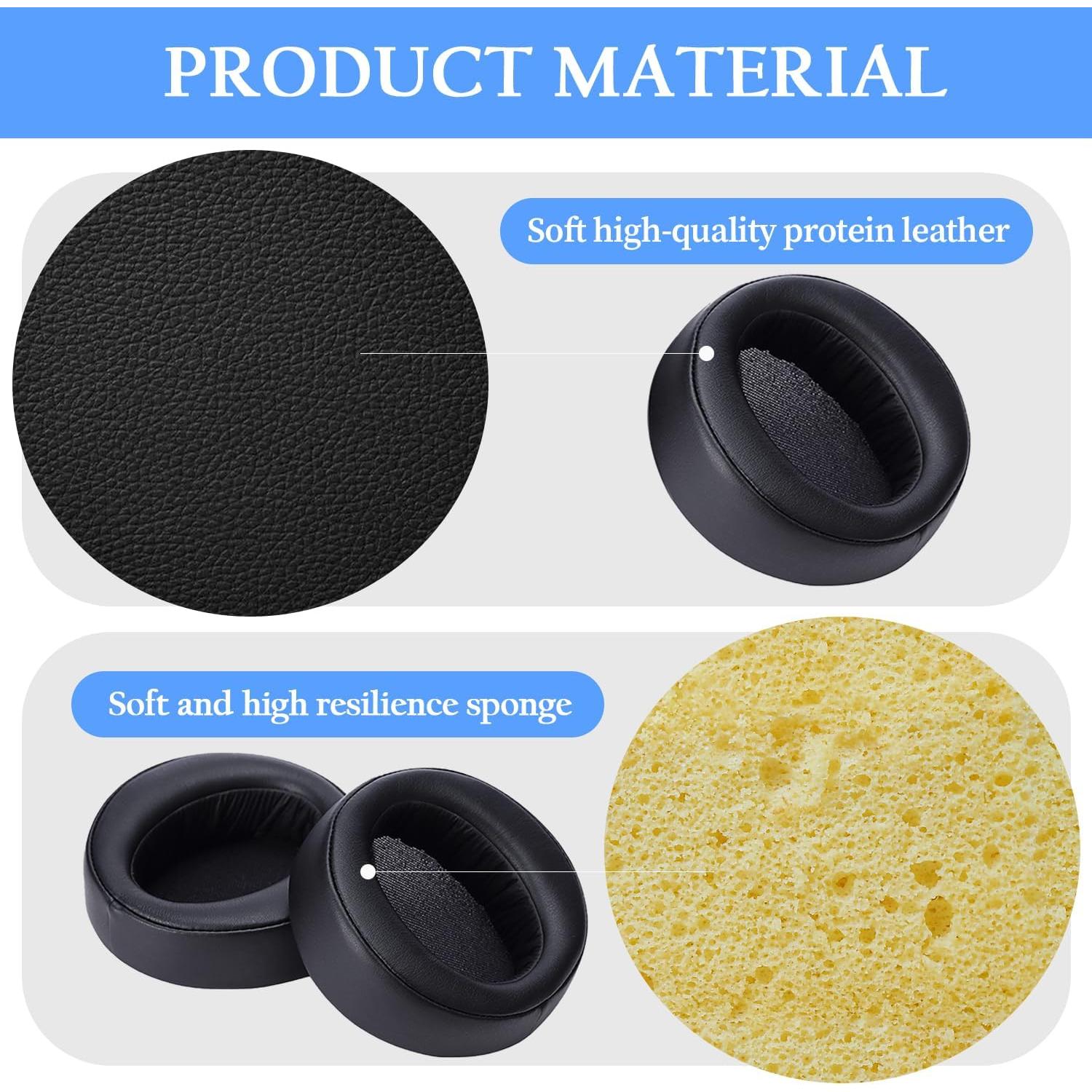 Almohadillas de Reemplazo Adhiper para Auriculares Sony MDR-XB950