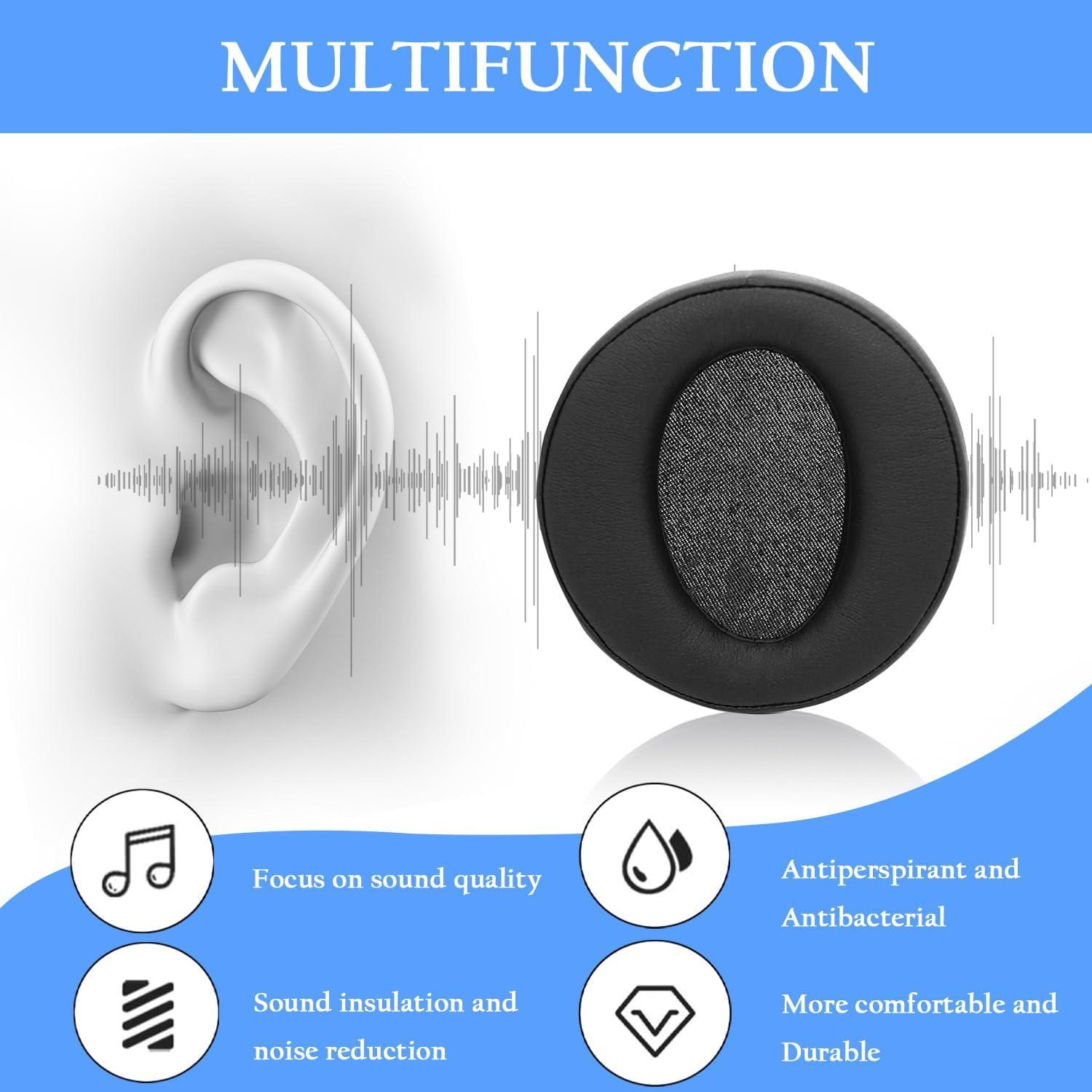 Almohadillas de Reemplazo Adhiper para Auriculares Sony MDR-XB950