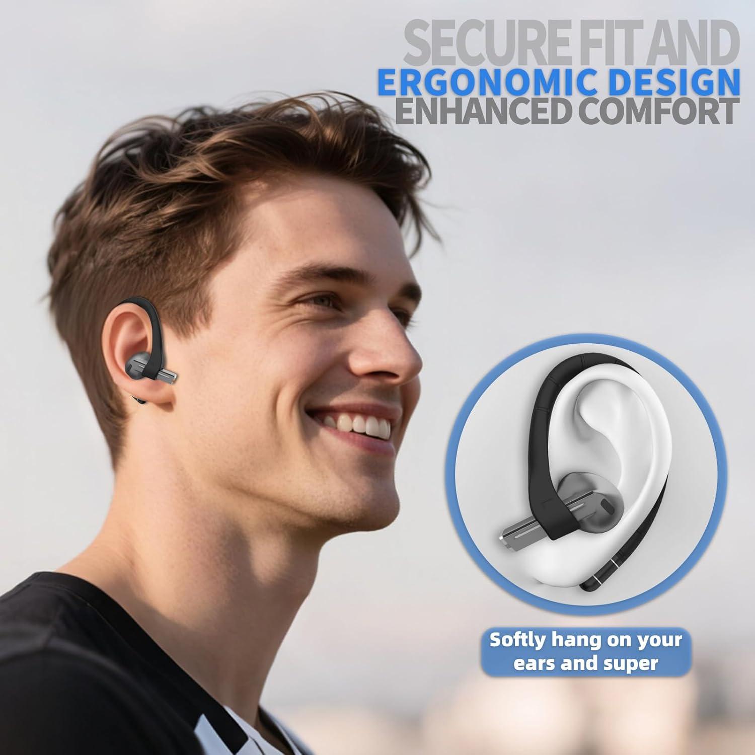 Ganchos para Orejas Antideslizantes QINZAC para Galaxy Buds 3