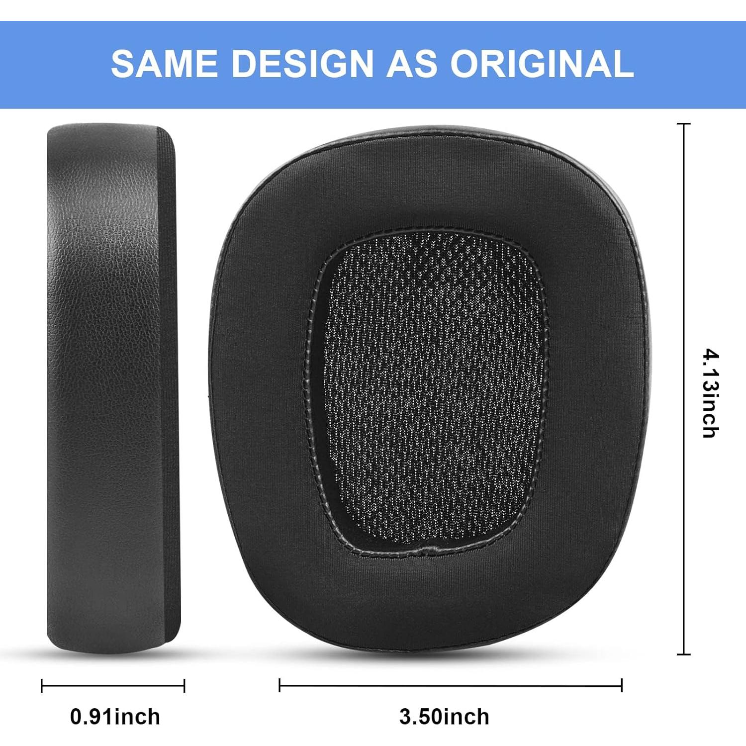 Almohadillas de Reemplazo Gel Refrigerante GEVO para Logitech G933 G635