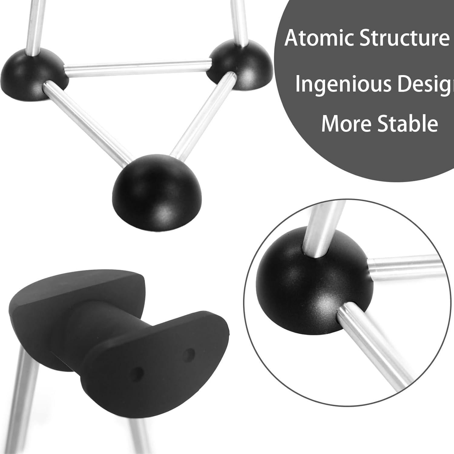 Soporte para Auriculares AJKTGHGE Negro Diseño Moderno