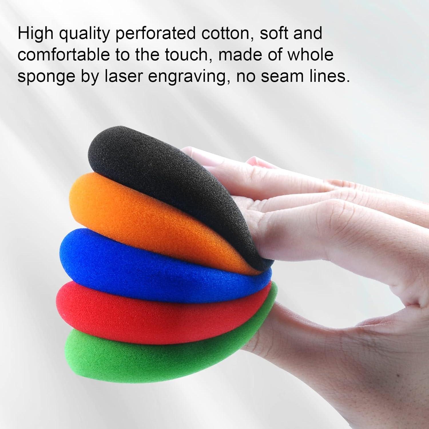 GVOEARS Replacement Earpads for Koss Portapro Headphones, Ear Cushions Compatible with Koss KPH40 / Koss KSC35 / KTXPRO1 / KSC11 / KSC17 / KSC75 (Black)