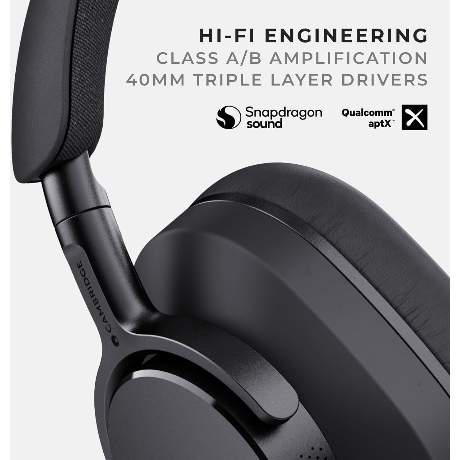 Auriculares Inalámbricos Cambridge Audio Melomania P100 - ANC, 100h Batería