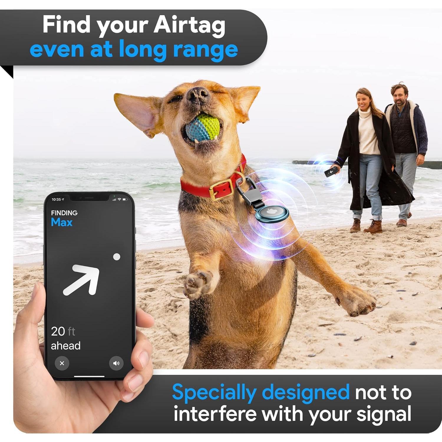 Funda Protectora Aluminio Empire para Apple Airtag - Azul