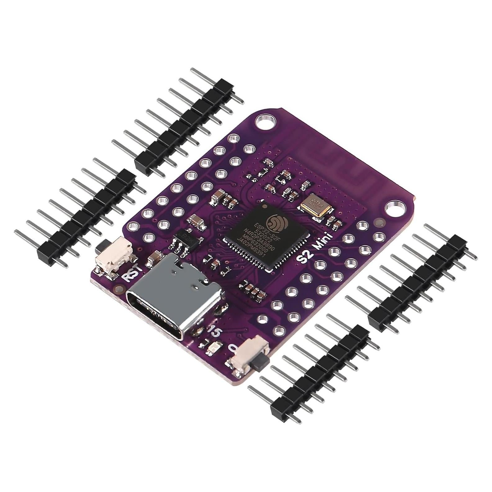 Placa IoT WiFi AEDIKO ESP32 S2 Mini USB Tipo-C 4MB Flash