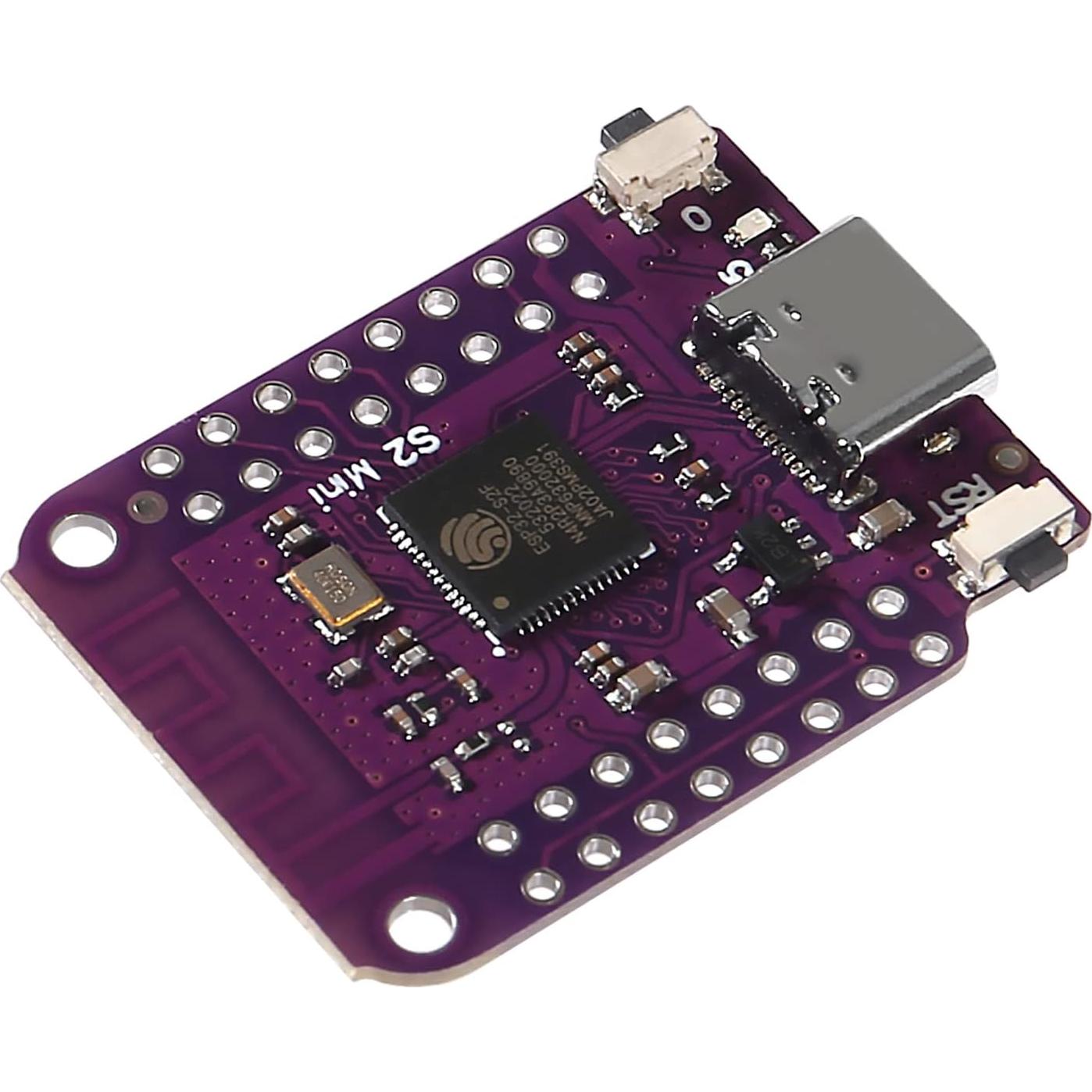 Placa IoT WiFi AEDIKO ESP32 S2 Mini USB Tipo-C 4MB Flash