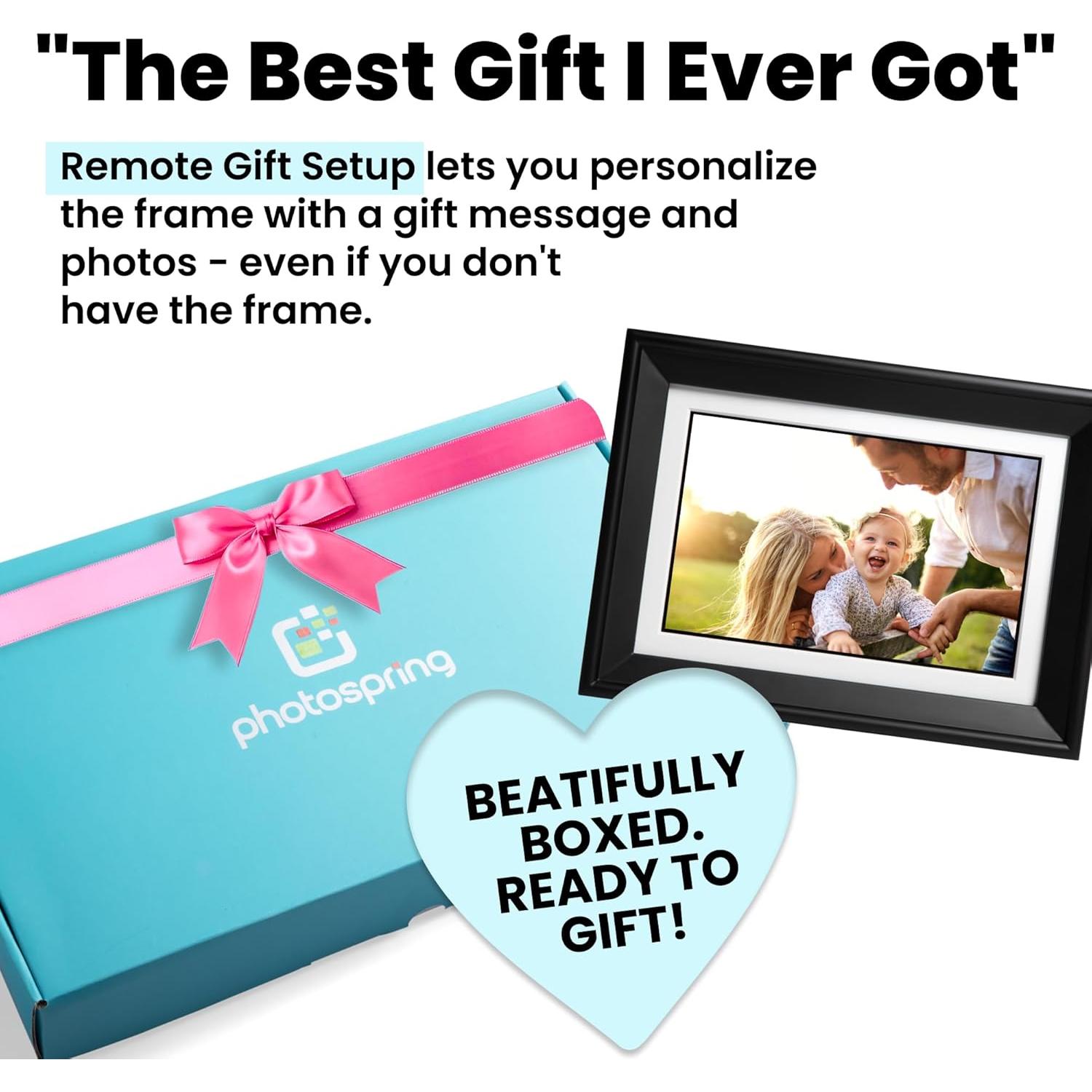 Marco Digital PhotoSpring 10" WiFi Sin Suscripción 32GB Blanco